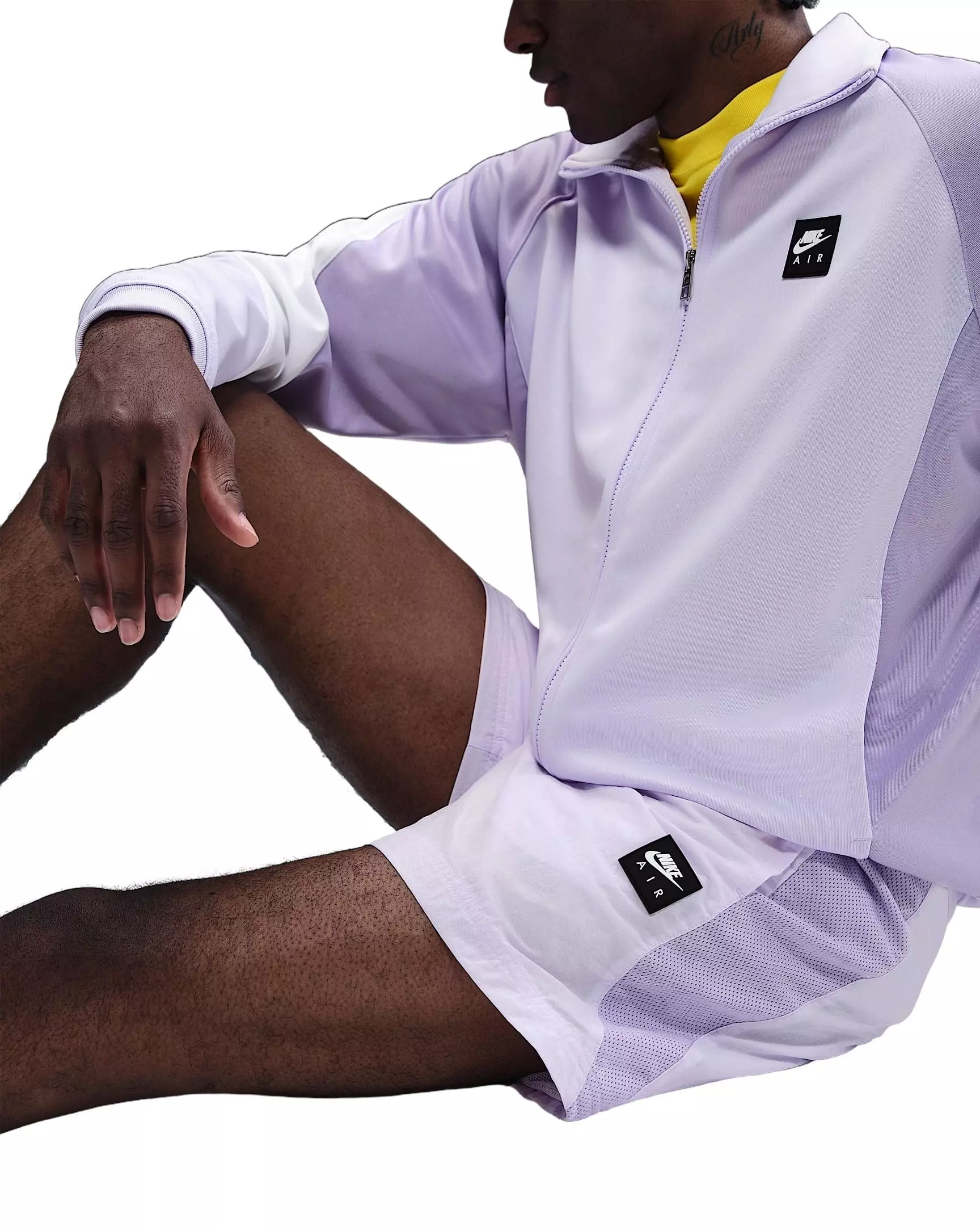 Nike Air Men's Woven Shorts - PURPLE