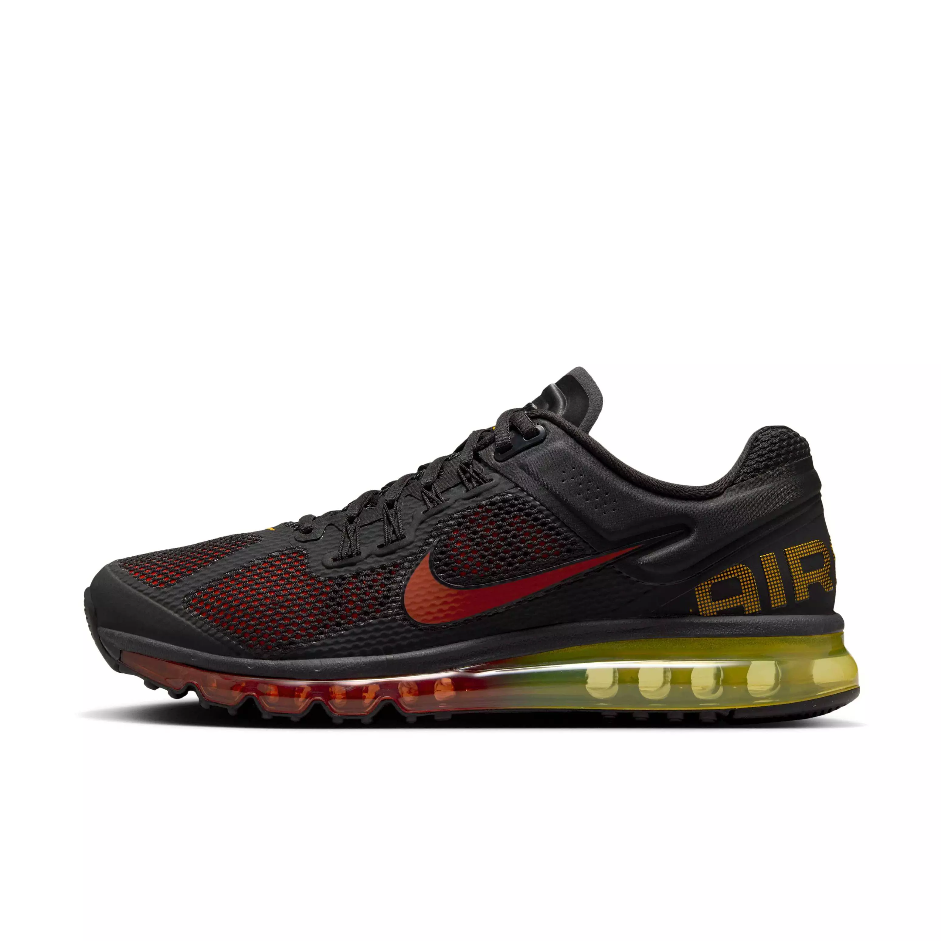 Nike Air Max 2013 "Black/Laser Orange/University Red" Men's Shoe - BLACK/ORANGE/RED
