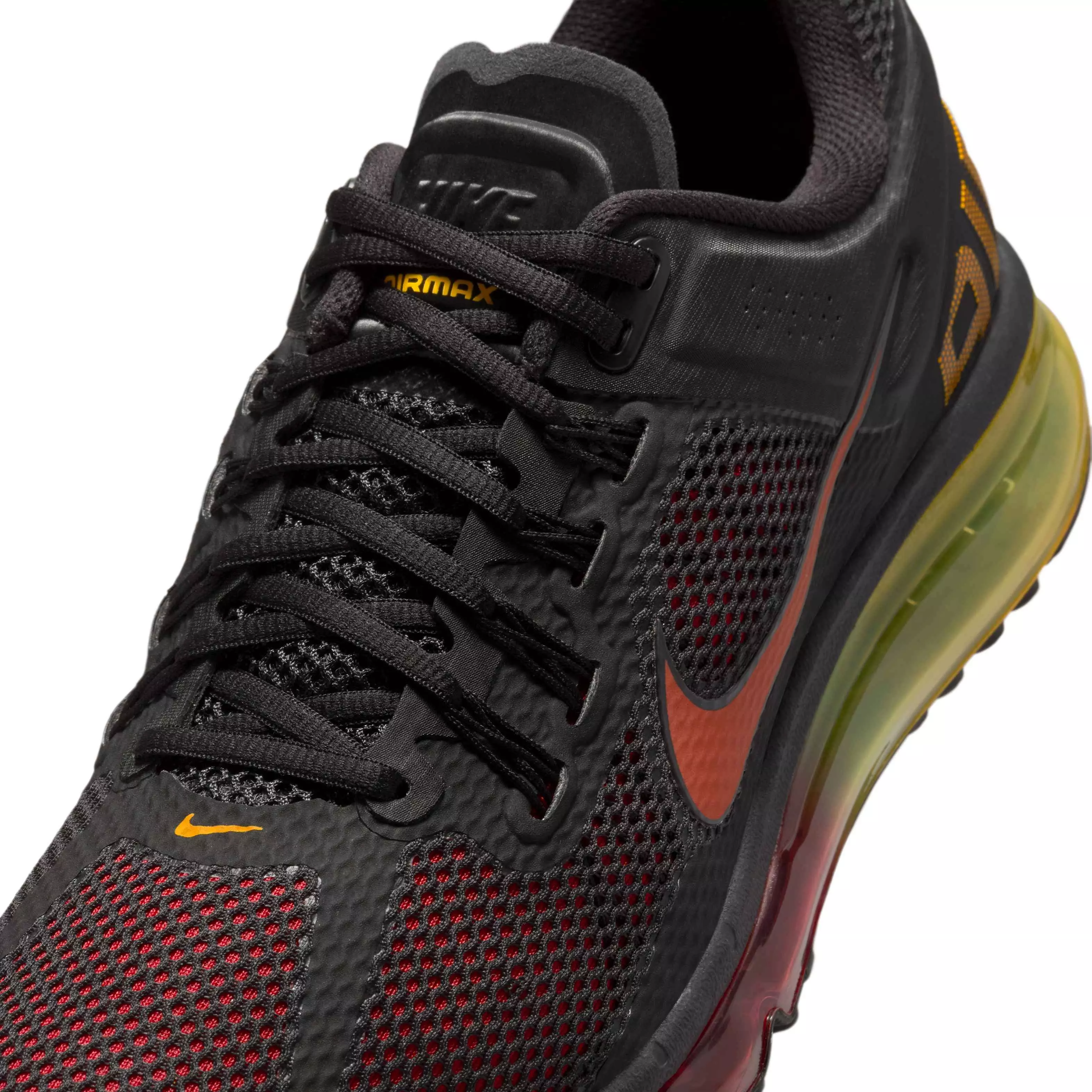 Nike Air Max 2013 "Black/Laser Orange/University Red" Men's Shoe - BLACK/ORANGE/RED