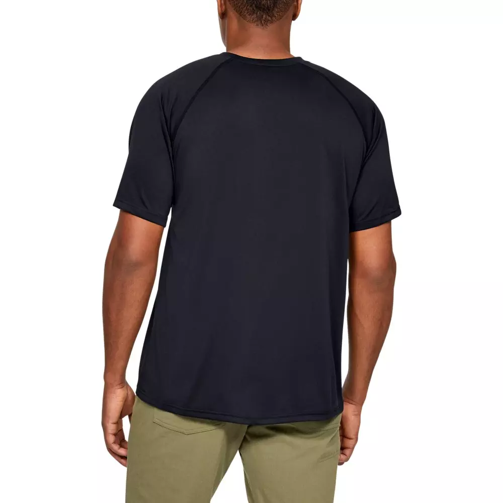 Under Armour Men's Tactical Tech Short Sleeve Shirt - BLACK
