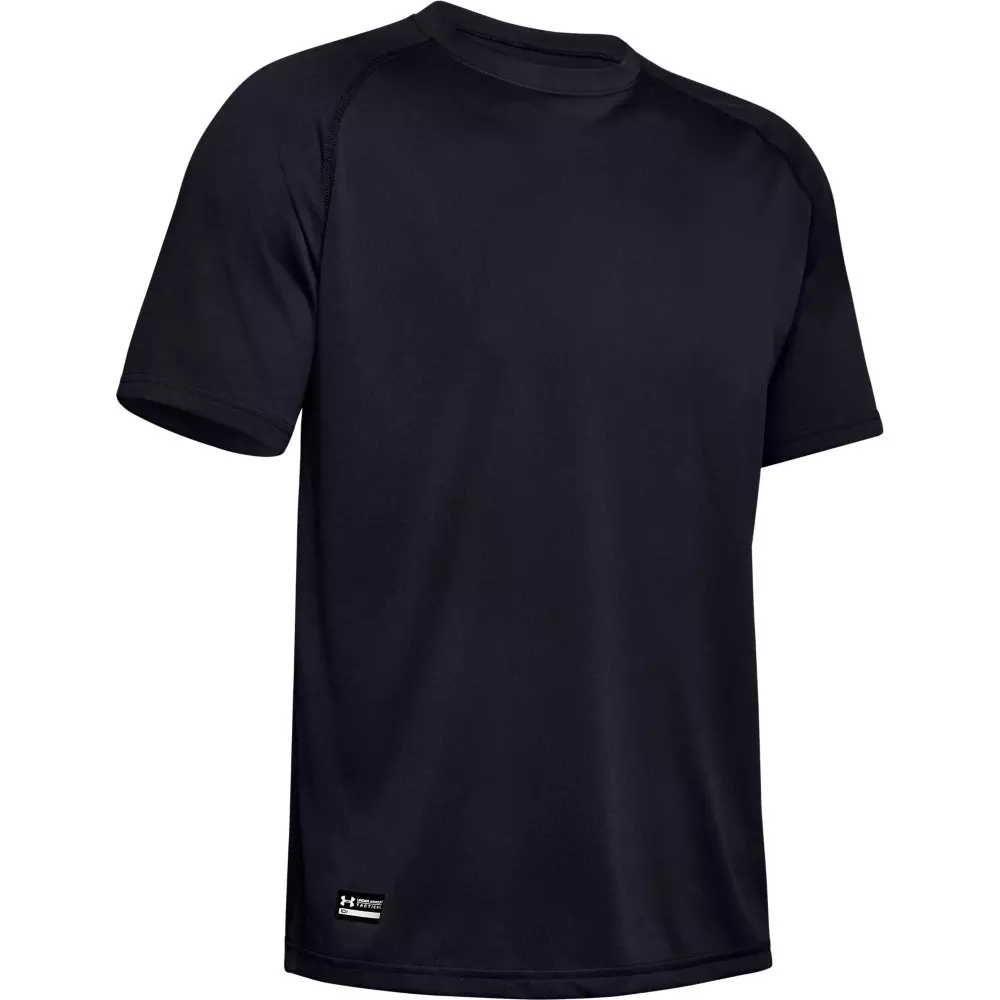 Under Armour Men's Tactical Tech Short Sleeve Shirt - BLACK