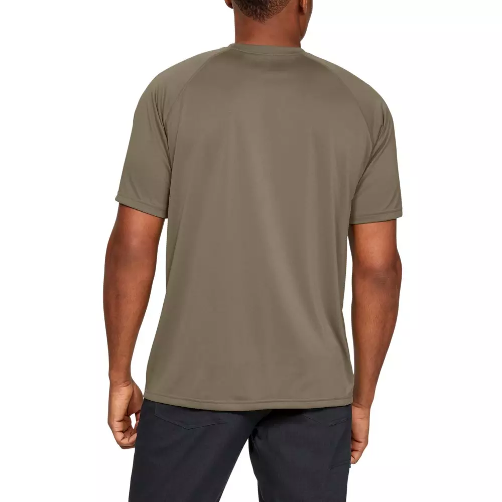Under Armour Men's Tactical Tech Short Sleeve Shirt - TAN
