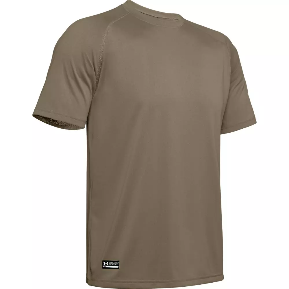 Under Armour Men's Tactical Tech Short Sleeve Shirt - TAN