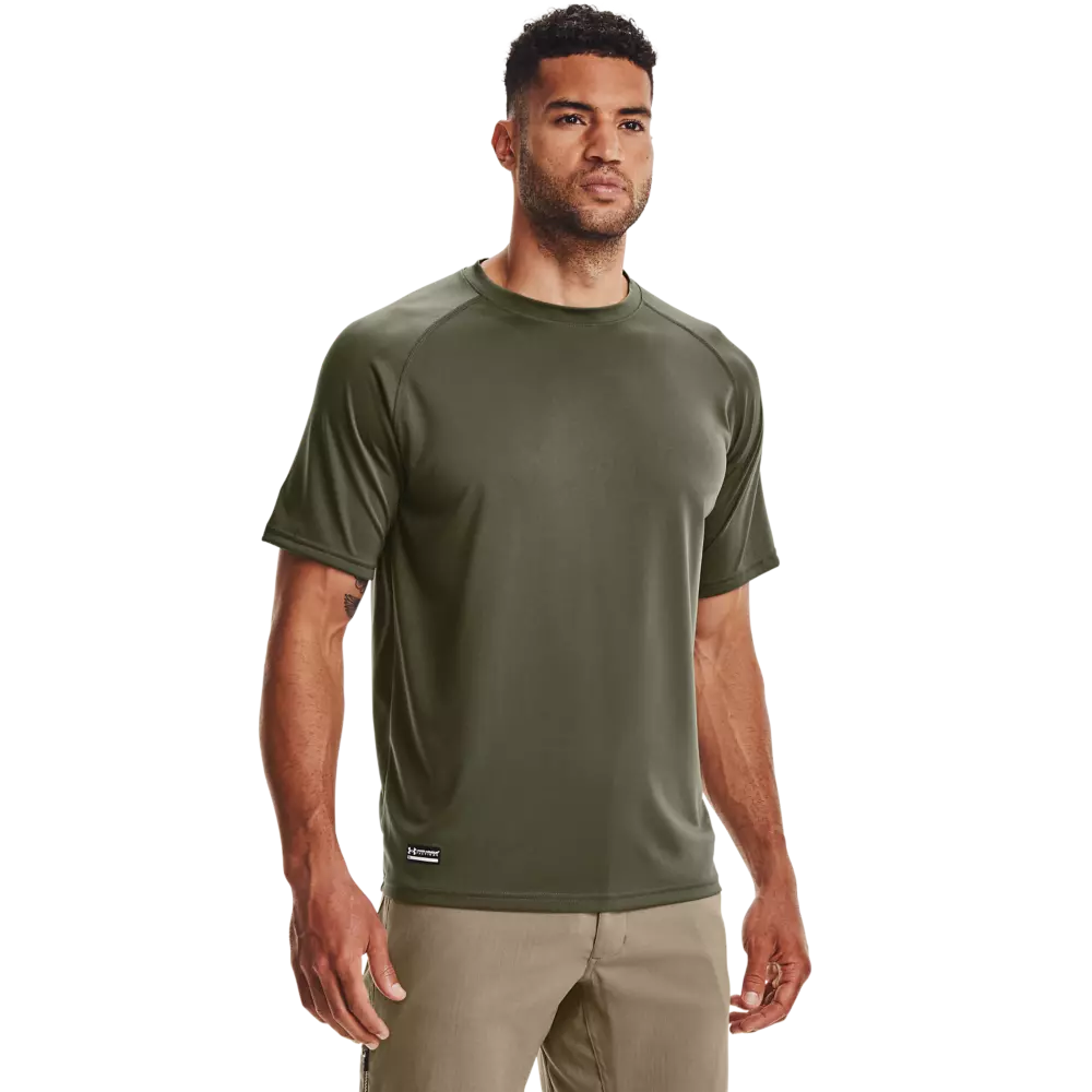 Under Armour 1005684 UA Tactical Tech Short Sleeve T-Shirt Athletic  Training Tee