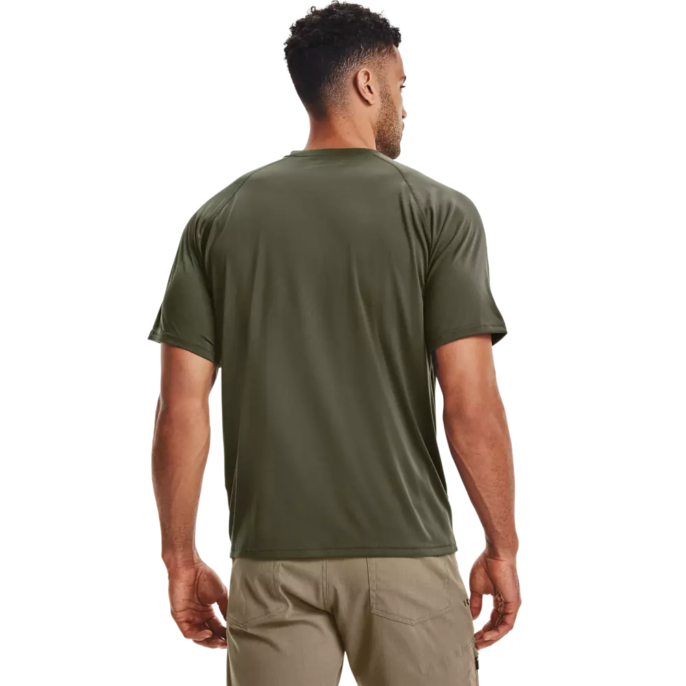 Under Armour Men's Tactical Tech Short Sleeve Shirt - GREEN