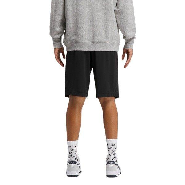 Reebok Men's Basketball Open-Hole Mesh Shorts -Black - BLACK Thumbnail View 2