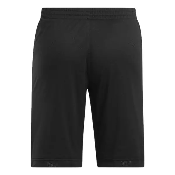 Reebok Men's Basketball Open-Hole Mesh Shorts -Black - BLACK
