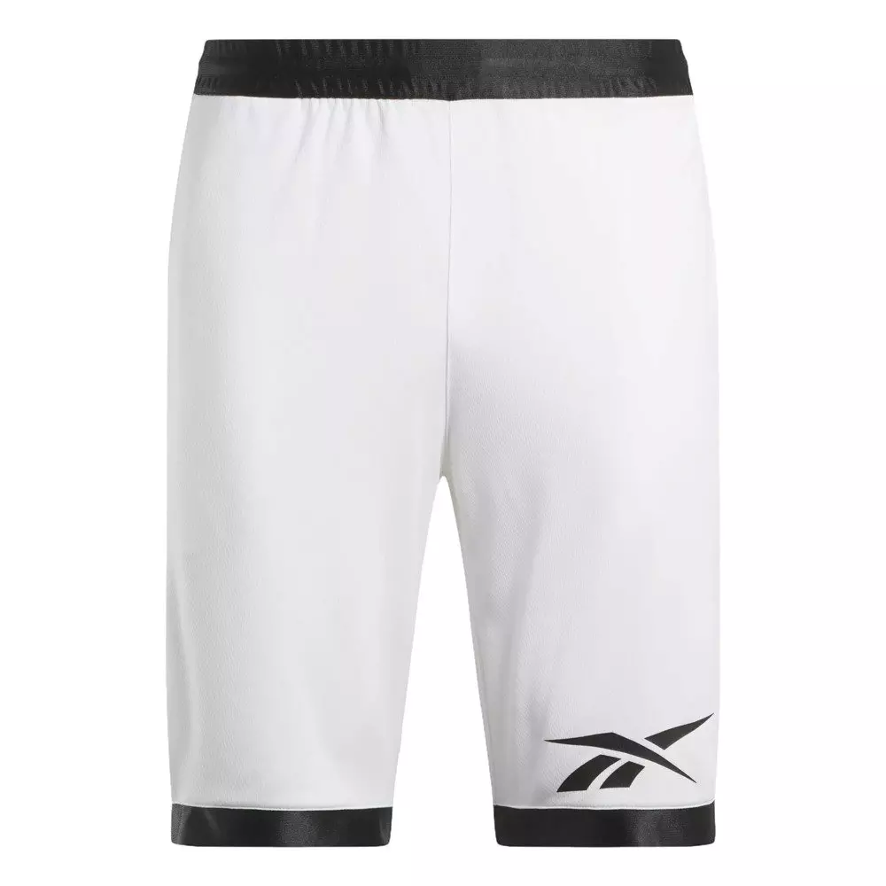 Reebok Men's Basketball Mesh Shorts -White - WHITE