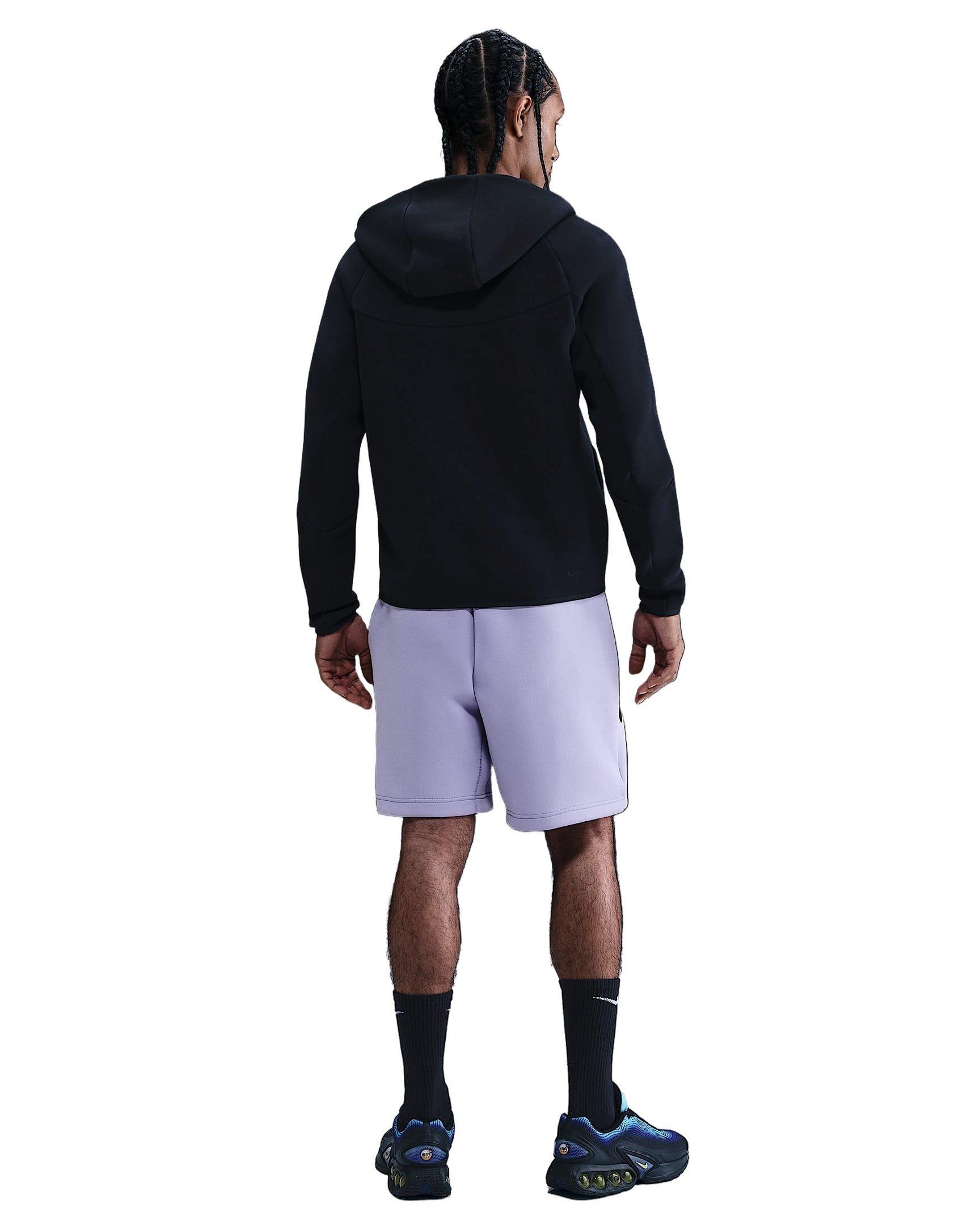 Nike Men's Tech Fleece Shorts - PURPLE Thumbnail View 5