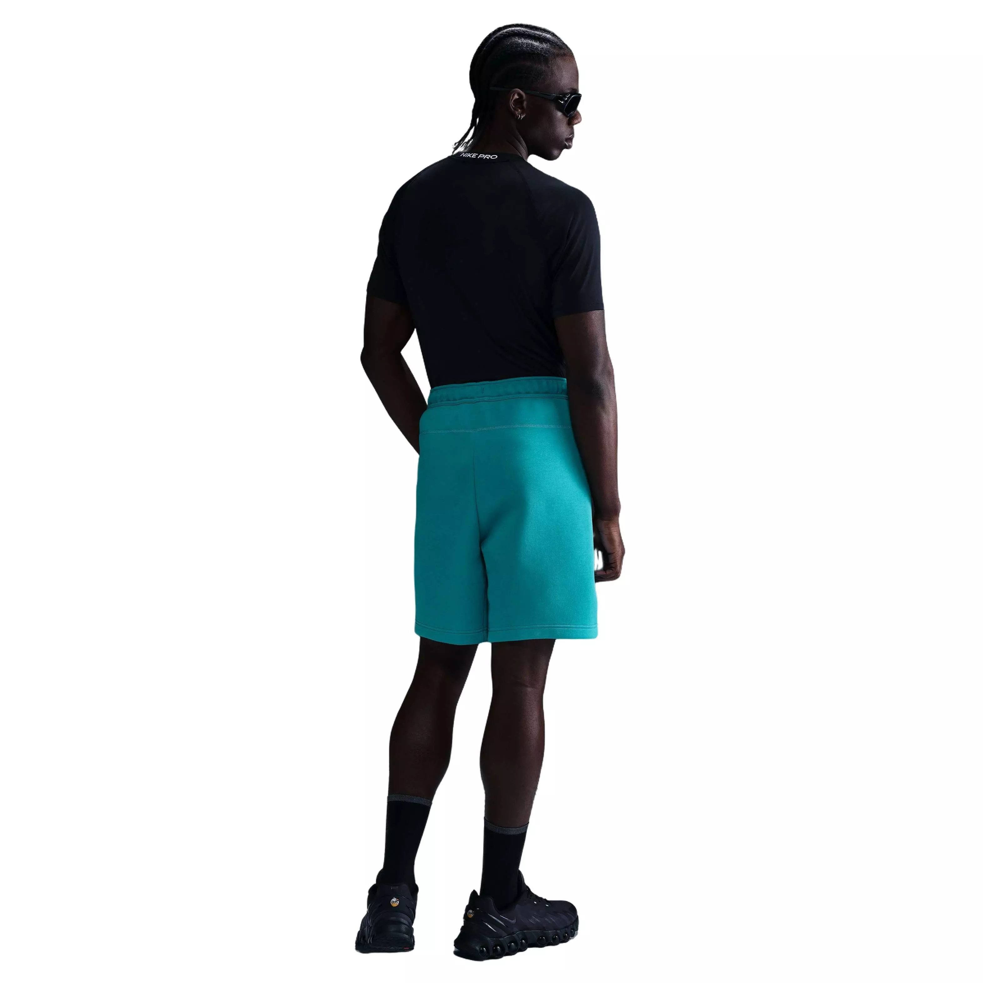 Nike Men's Tech Fleece Shorts - Violet Ice - TURQUOISE 