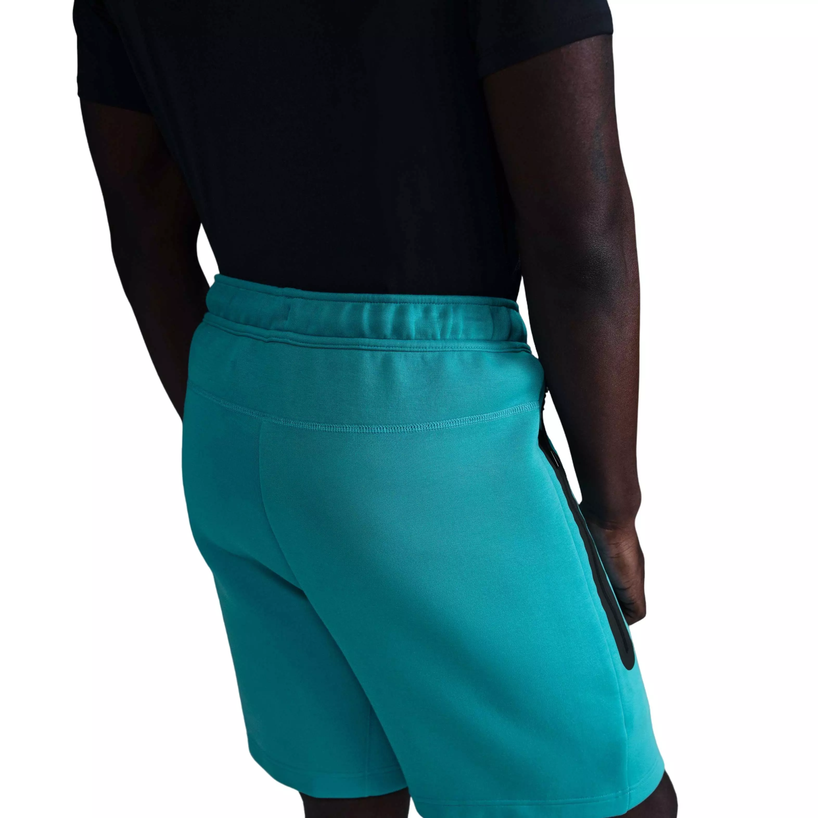 Nike Men's Tech Fleece Shorts - TURQUOISE 