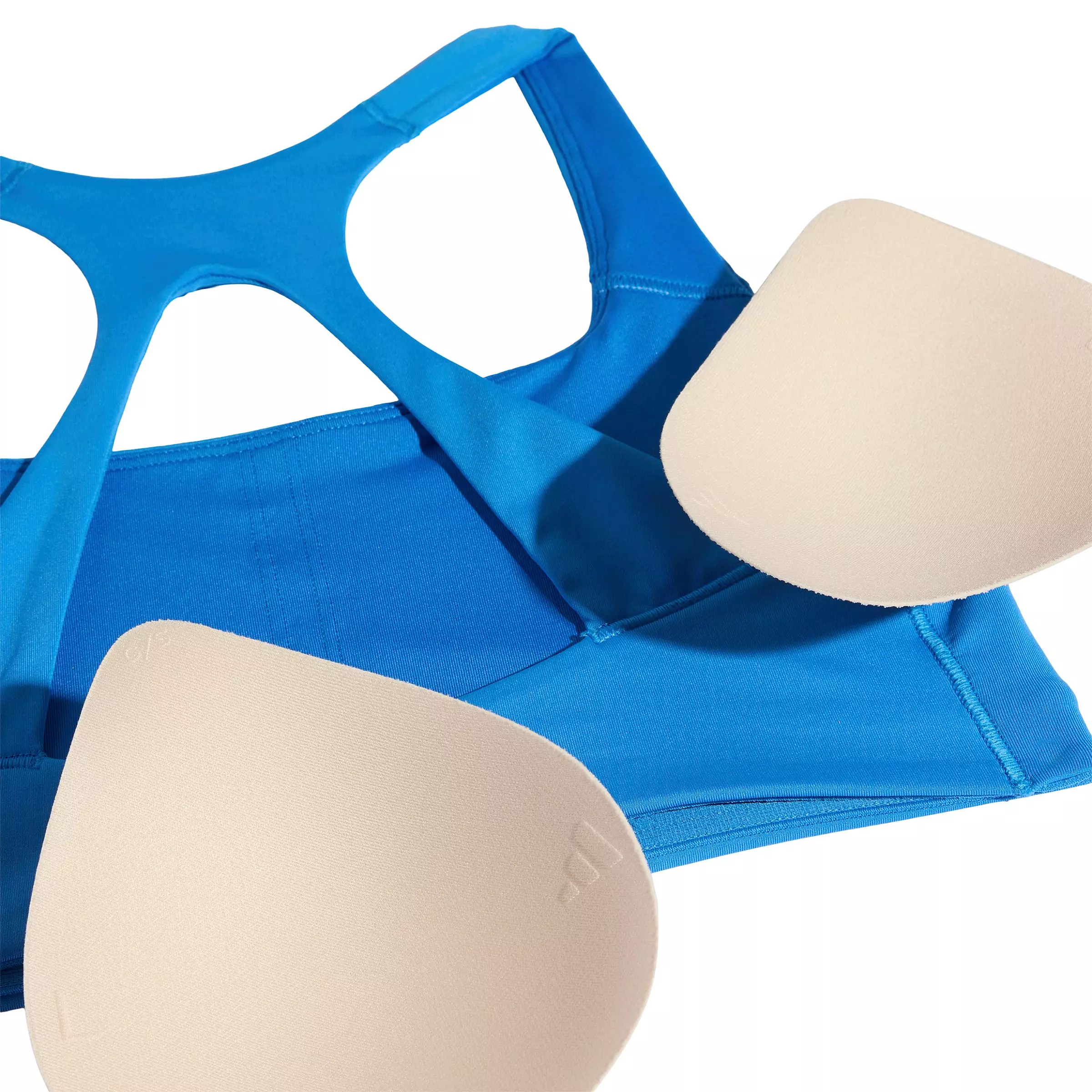 adidas Women's Optime Workout Medium Support Bra - Blue - BLUE