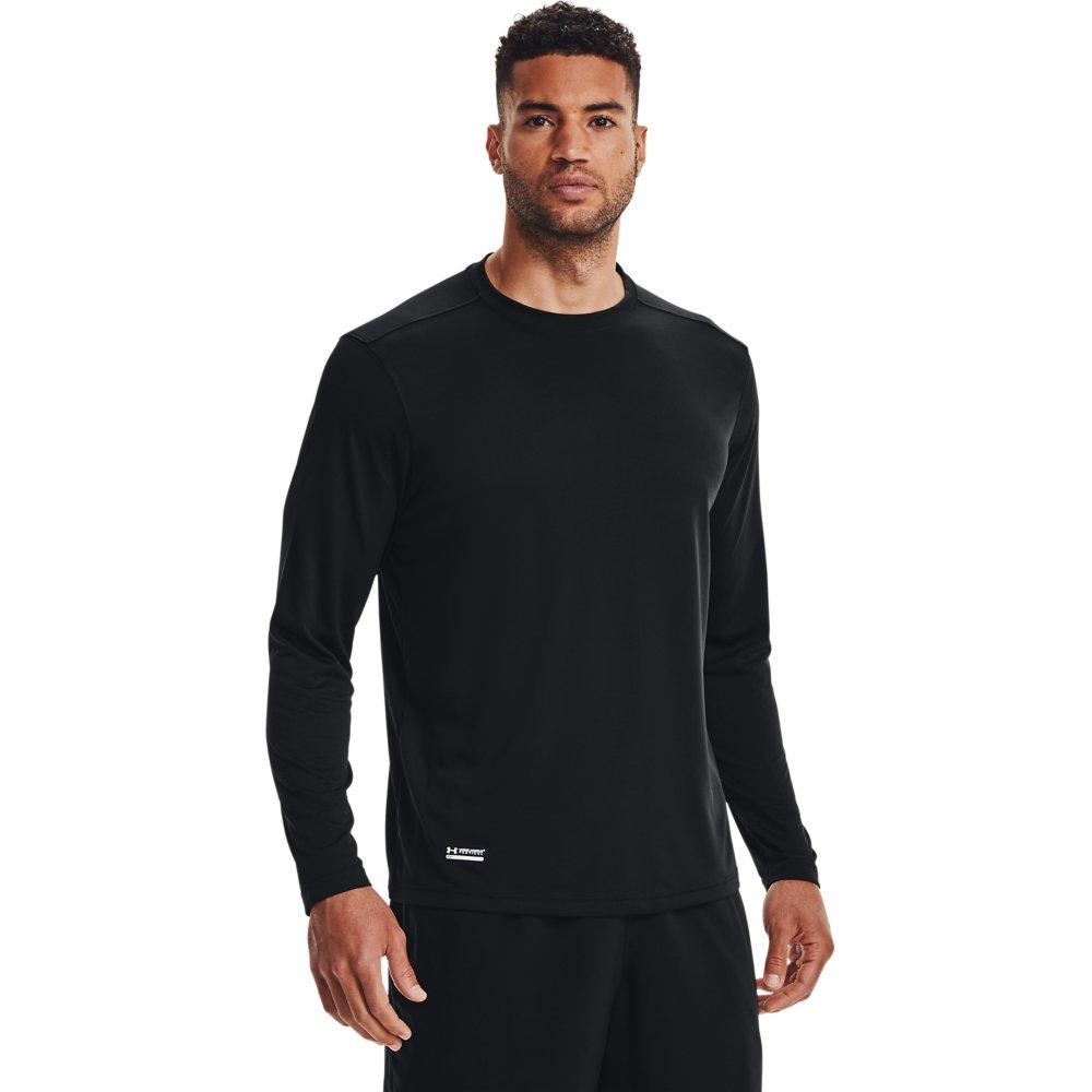 Under Armour Men's Tactical Tech Long Sleeve T-Shirt - BLACK Thumbnail View 1
