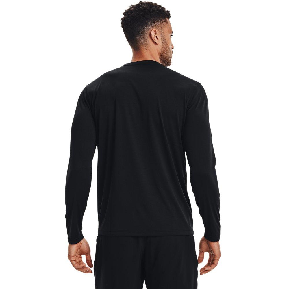 Under Armour Men's Tactical Tech Long Sleeve T-Shirt - BLACK Thumbnail View 2