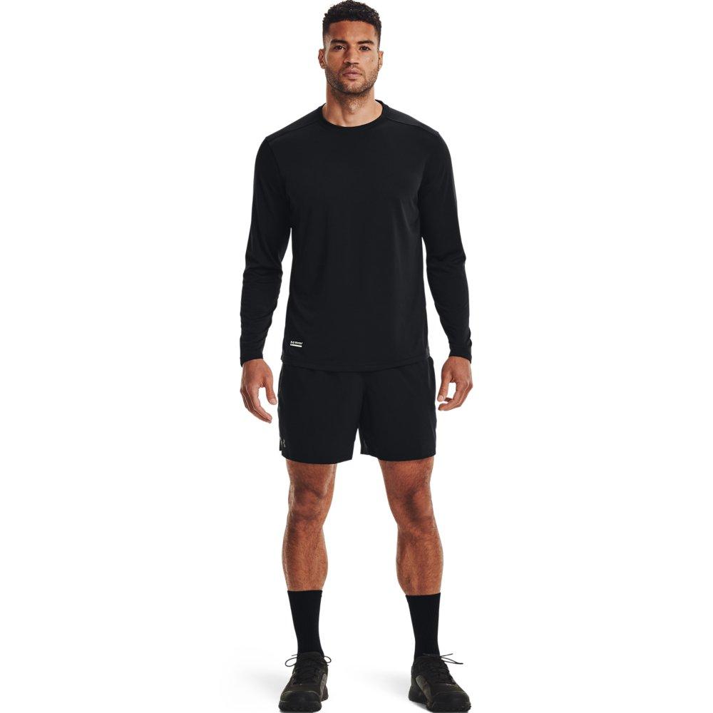 Under Armour Men's Tactical Tech Long Sleeve T-Shirt - BLACK Thumbnail View 3
