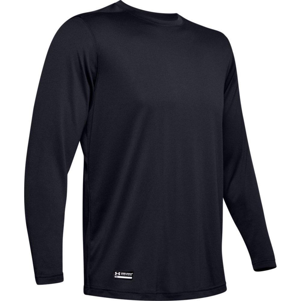 Under Armour Men's Tactical Tech Long Sleeve T-Shirt - BLACK Thumbnail View 4