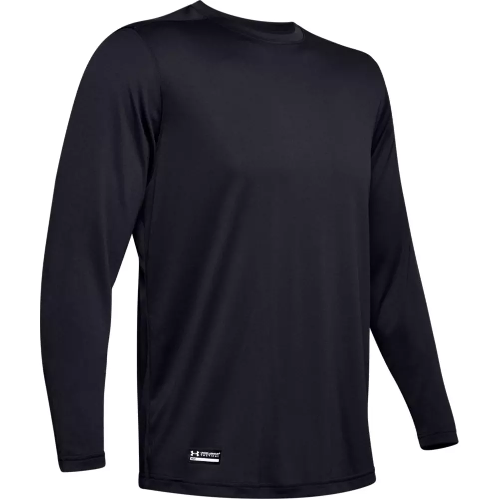 Under Armour Men's Tactical Tech Long Sleeve T-Shirt - BLACK