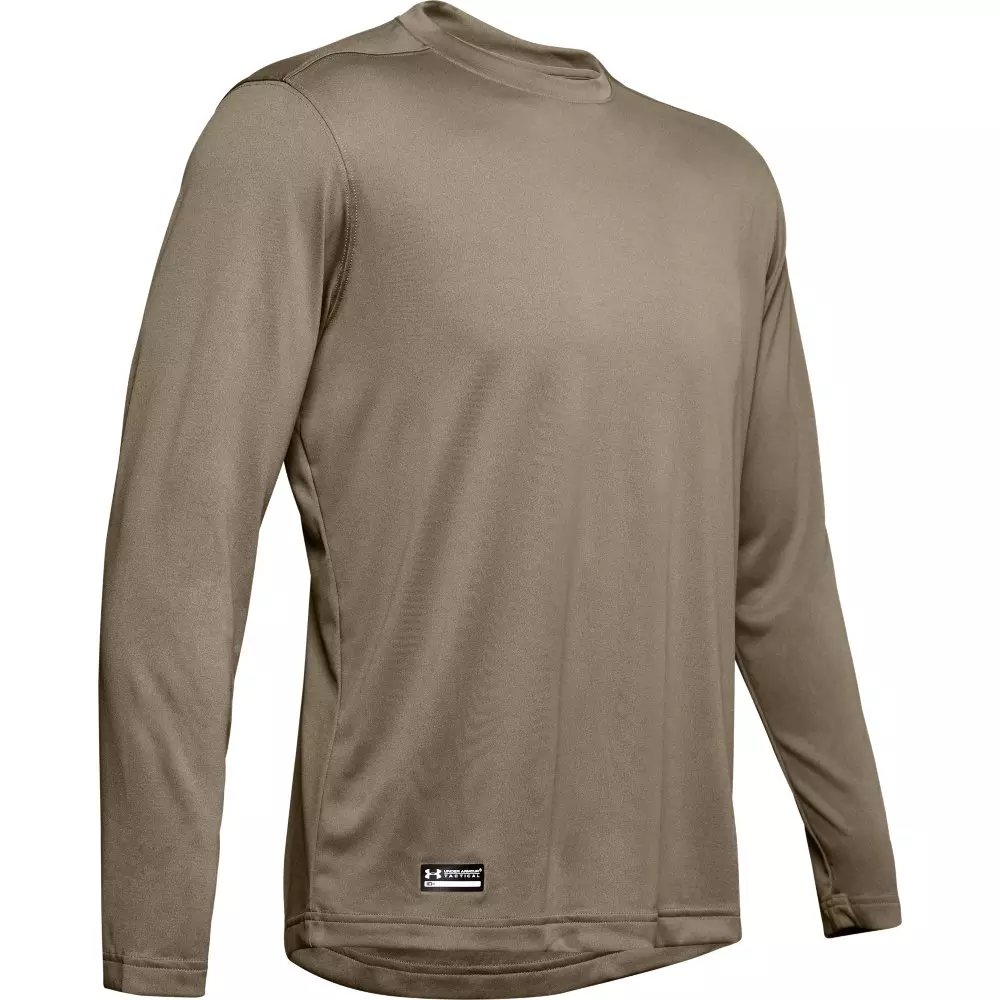 Under Armour Men's Tactical Tech Long Sleeve T-Shirt - TAN