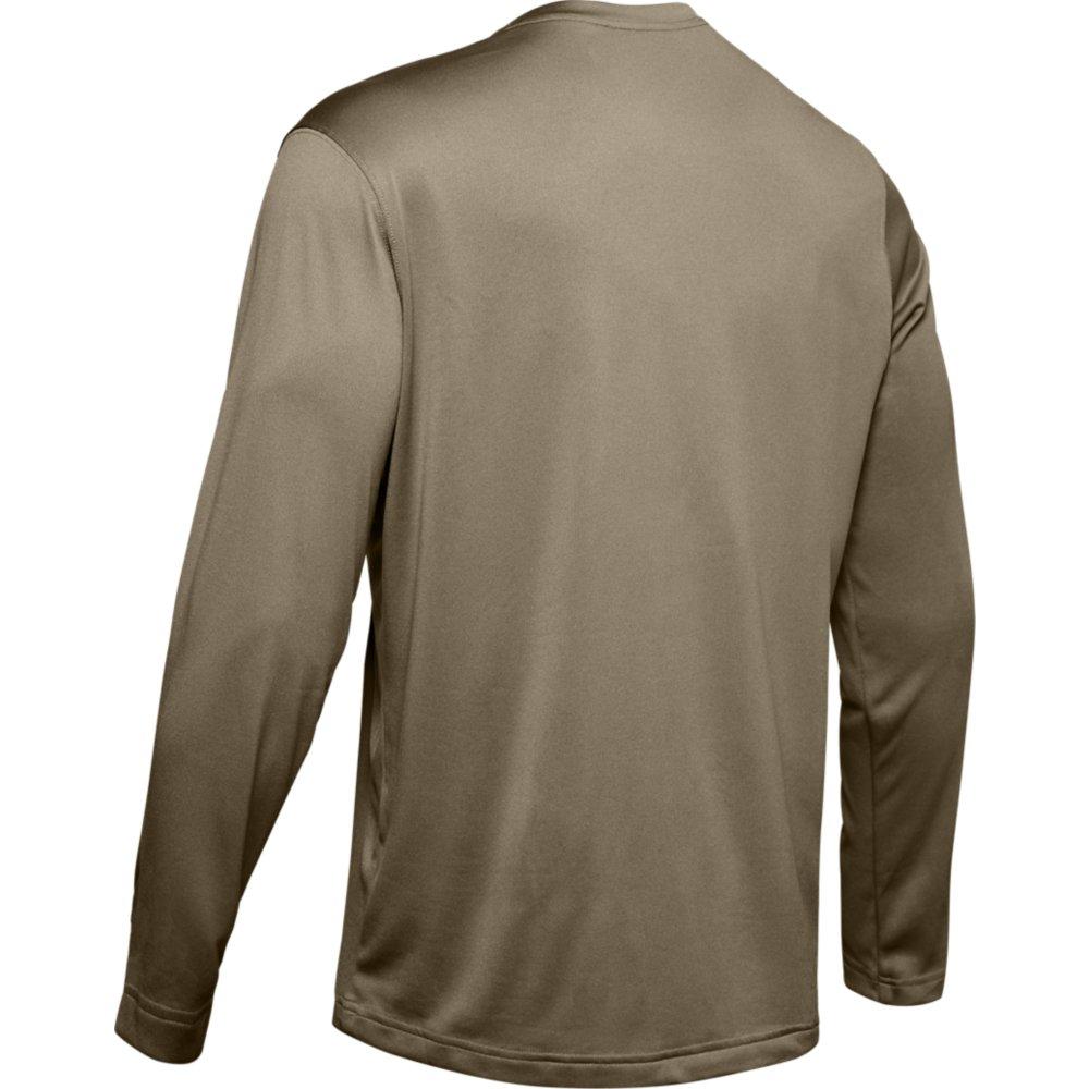 Under Armour Men's Tactical Tech Long Sleeve T-Shirt - TAN Thumbnail View 5