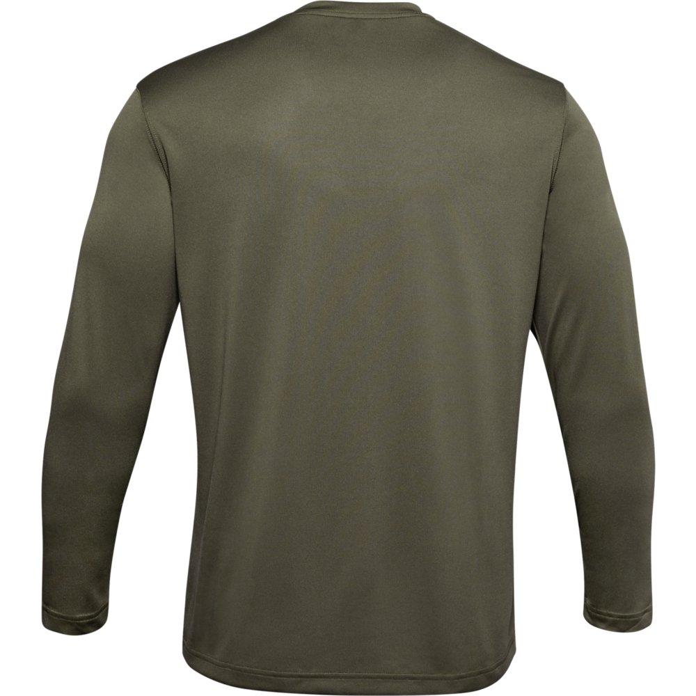 Under Armour Men's Tactical Tech Long Sleeve T-Shirt - GREEN Thumbnail View 5