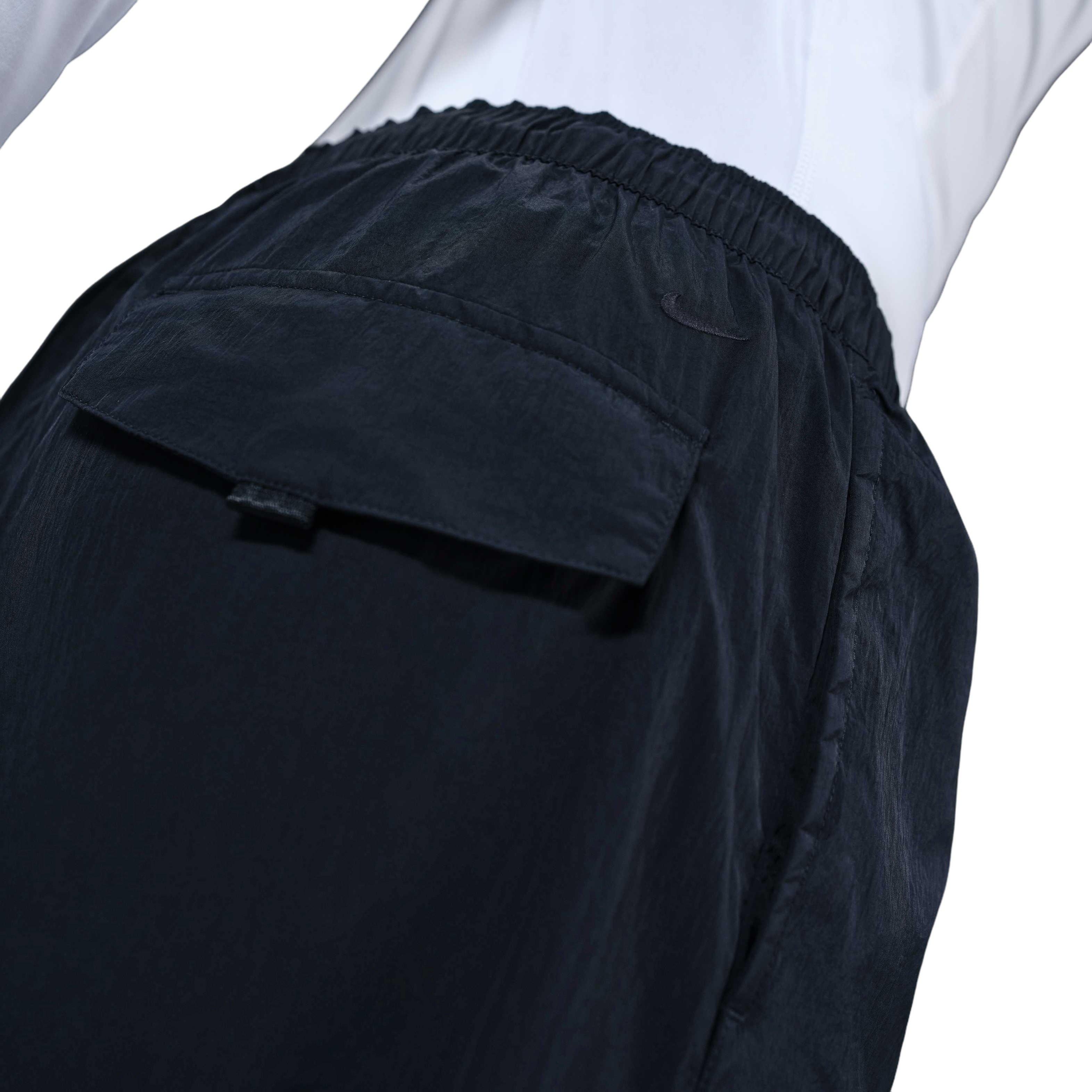 Nike Men's Tech Woven Cargo Shorts - BLACK Thumbnail View 4