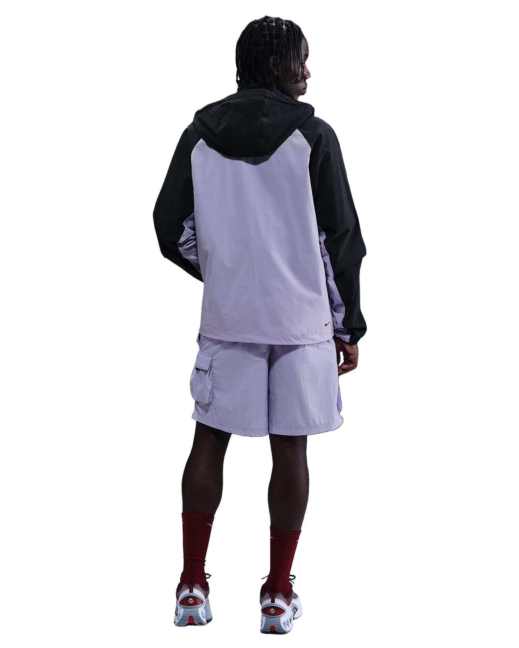 Nike Men's Tech Woven Cargo Shorts - PURPLE Thumbnail View 5