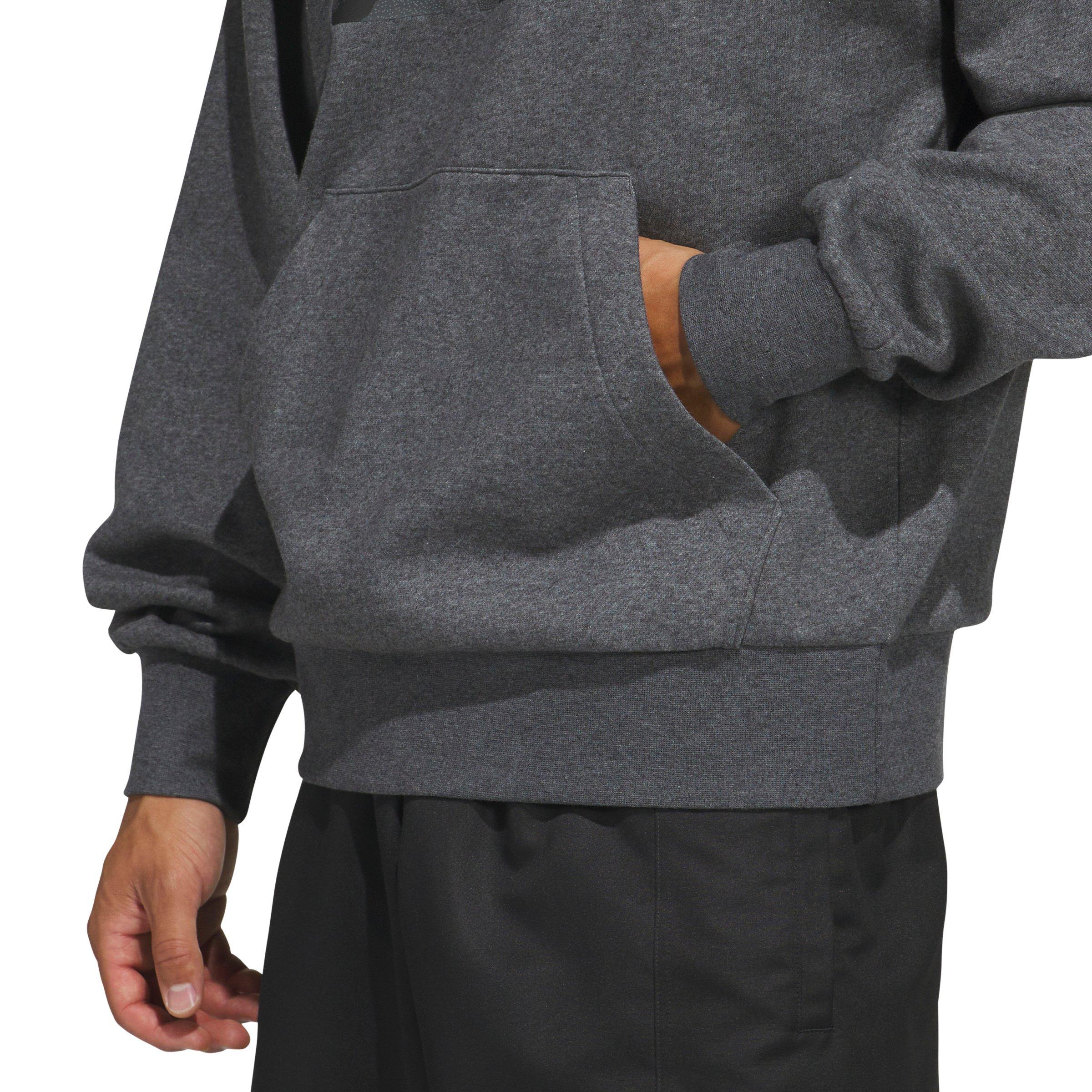adidas Men's Camo Big Logo Graphic Hoodie - Dk Grey - DK GREY