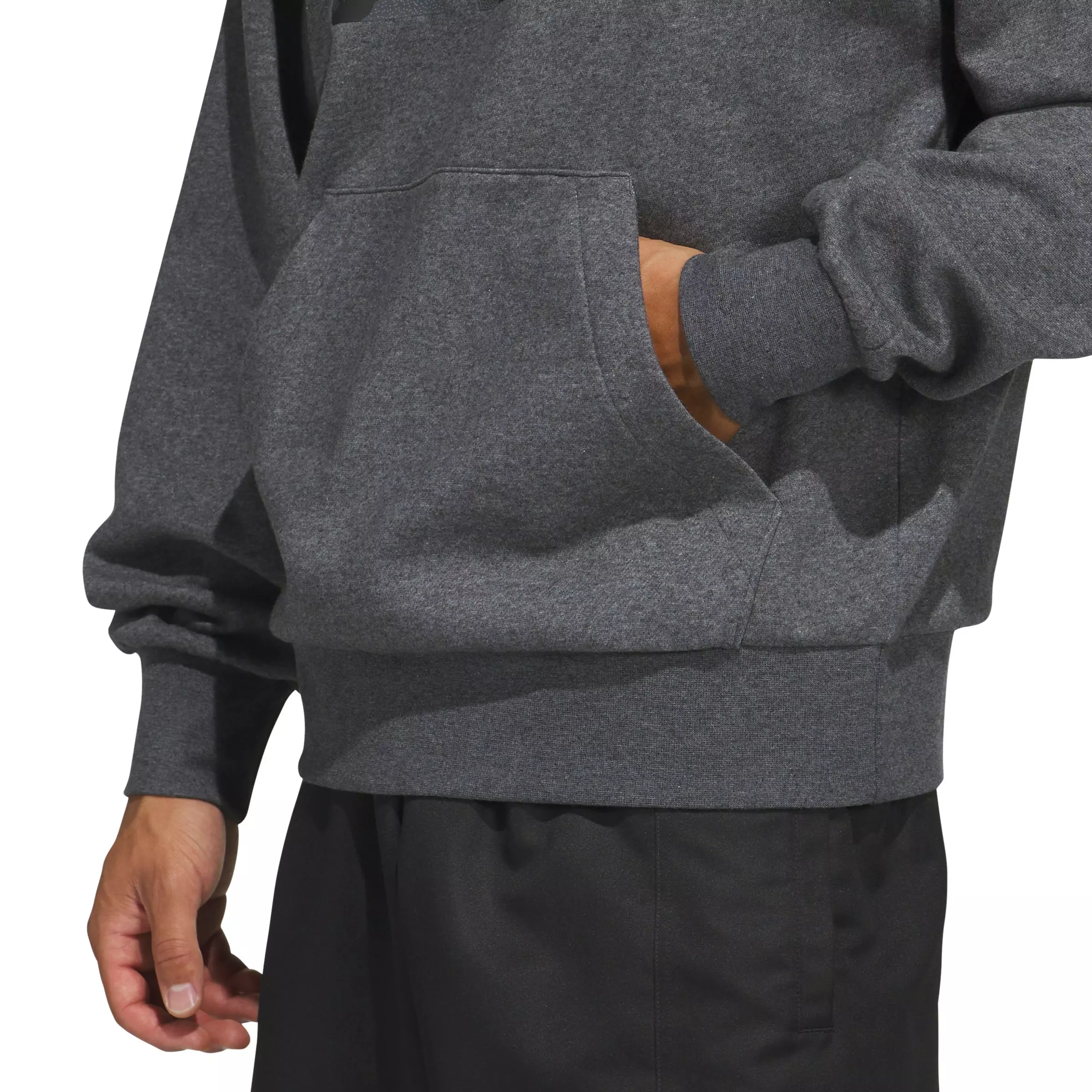 adidas Men's Camo Big Logo Graphic Hoodie - Dk Grey - DK GREY