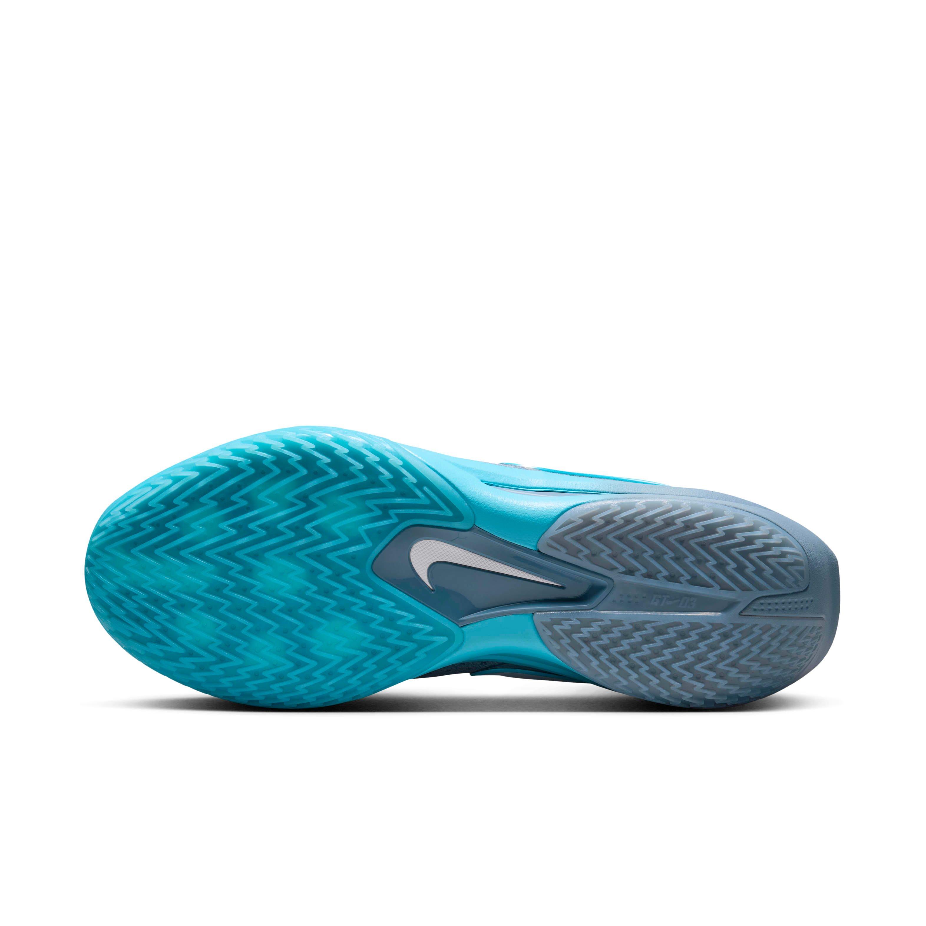 Nike G.T. Cut 3 Grade School Boys' "Ashen Slate/Baltic Blue/Gold/Football Grey" Basketball Shoe