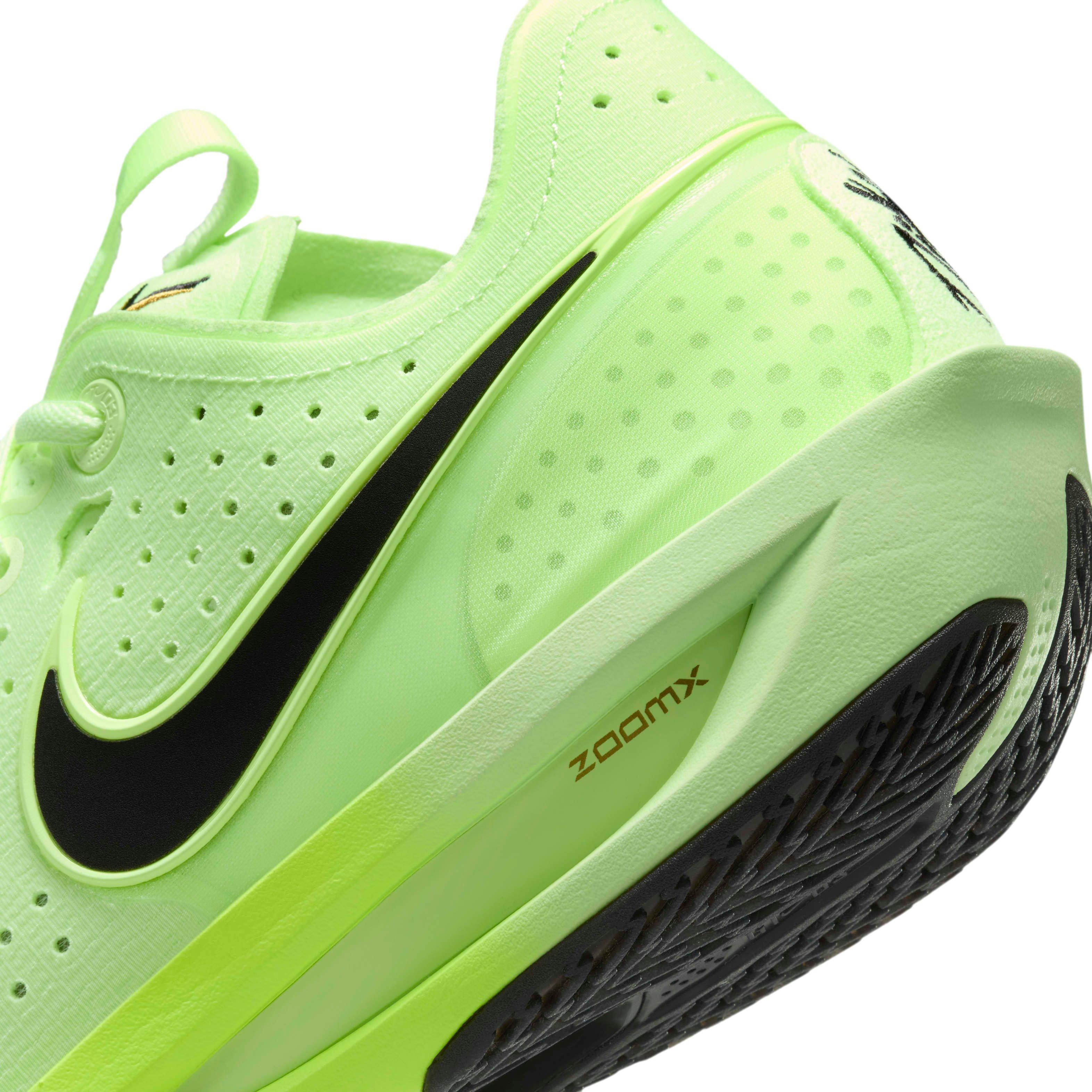 Nike G.T. Cut 3 Grade School Boys' "Barely Volt/Black/Volt/Metallic Gold" Basketball Shoe