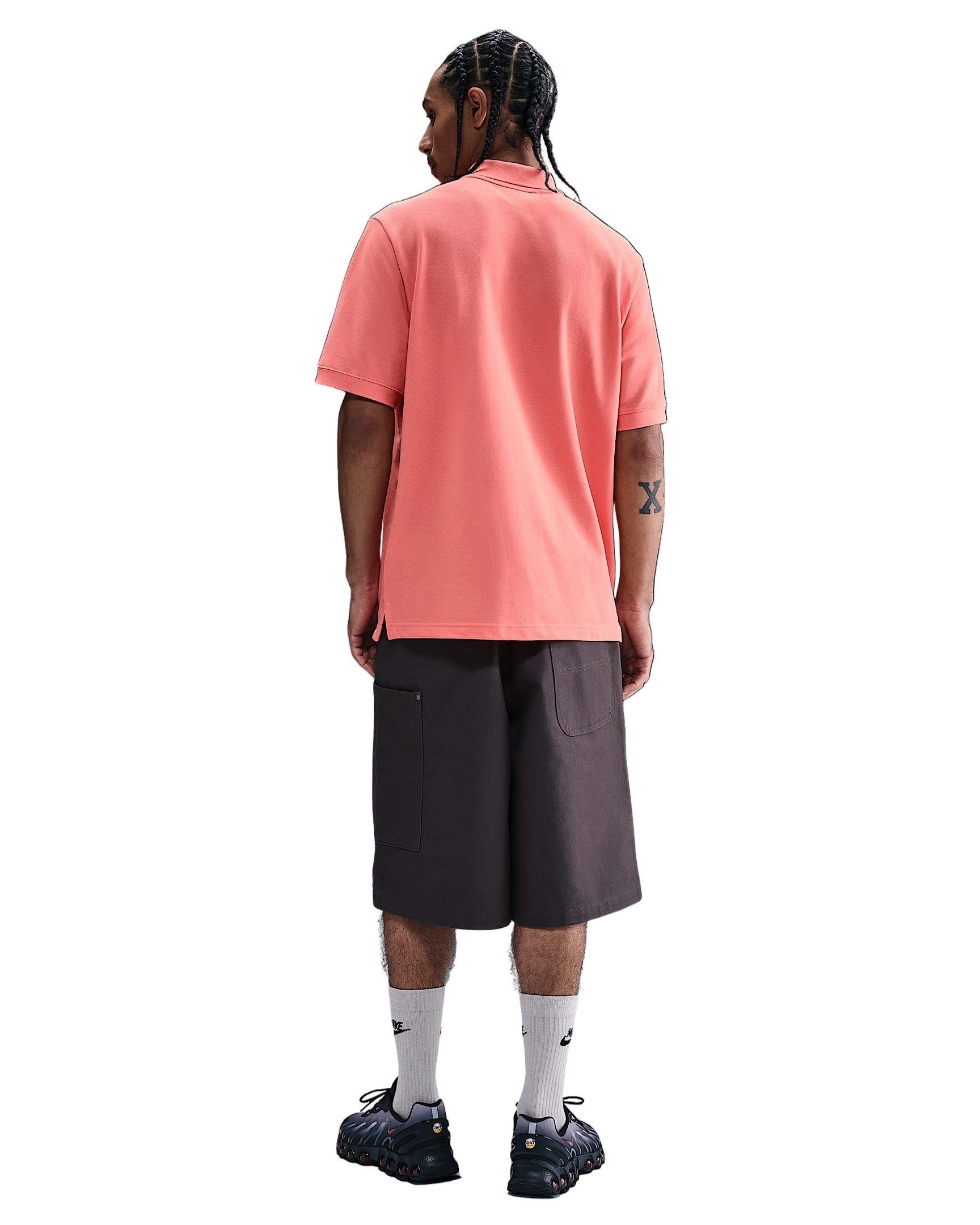 Nike Men's Club Short-Sleeve Pique Polo -Orange - ORANGE Thumbnail View 5