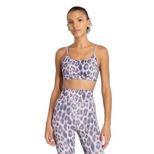 adidas Women's Optime Essentials Workout Light Support Bra-Purple