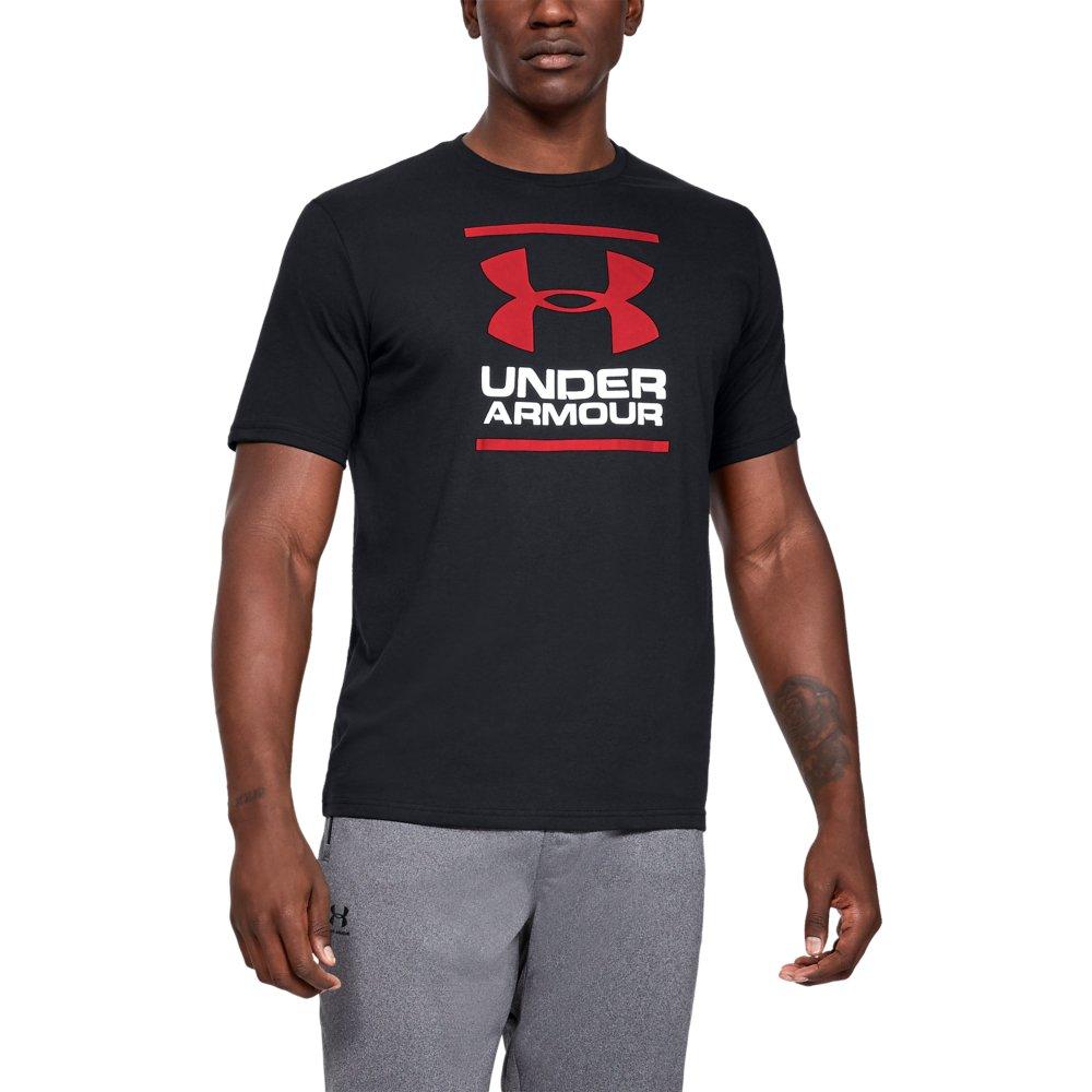 Under Armour Men's GL Foundation Short Sleeve T-Shirt - BLACK Thumbnail View 1