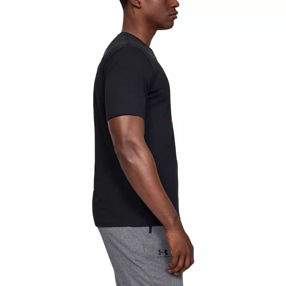 Under Armour Men's GL Foundation Short Sleeve T-Shirt - BLACK