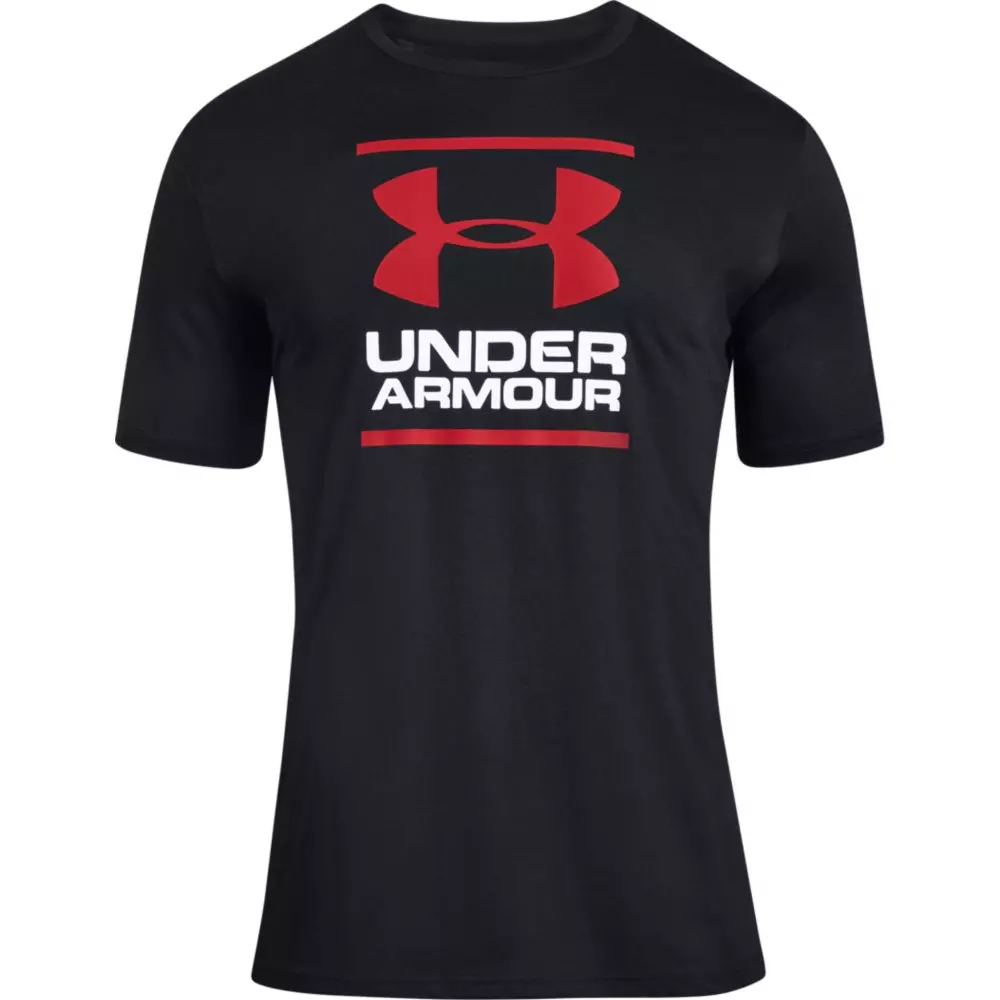 Under Armour Men's GL Foundation Short Sleeve T-Shirt - BLACK