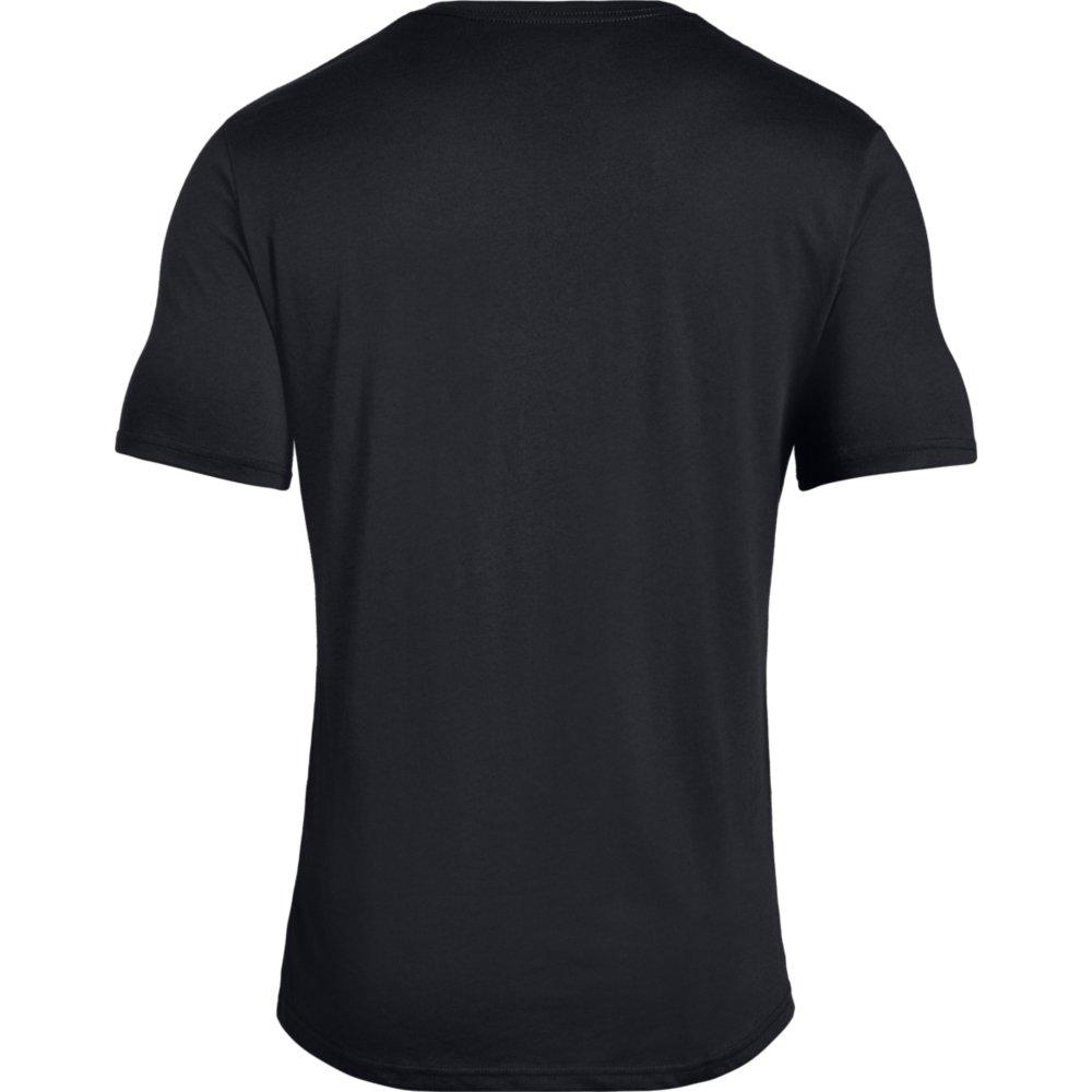 Under Armour Men's GL Foundation Short Sleeve T-Shirt - BLACK Thumbnail View 5