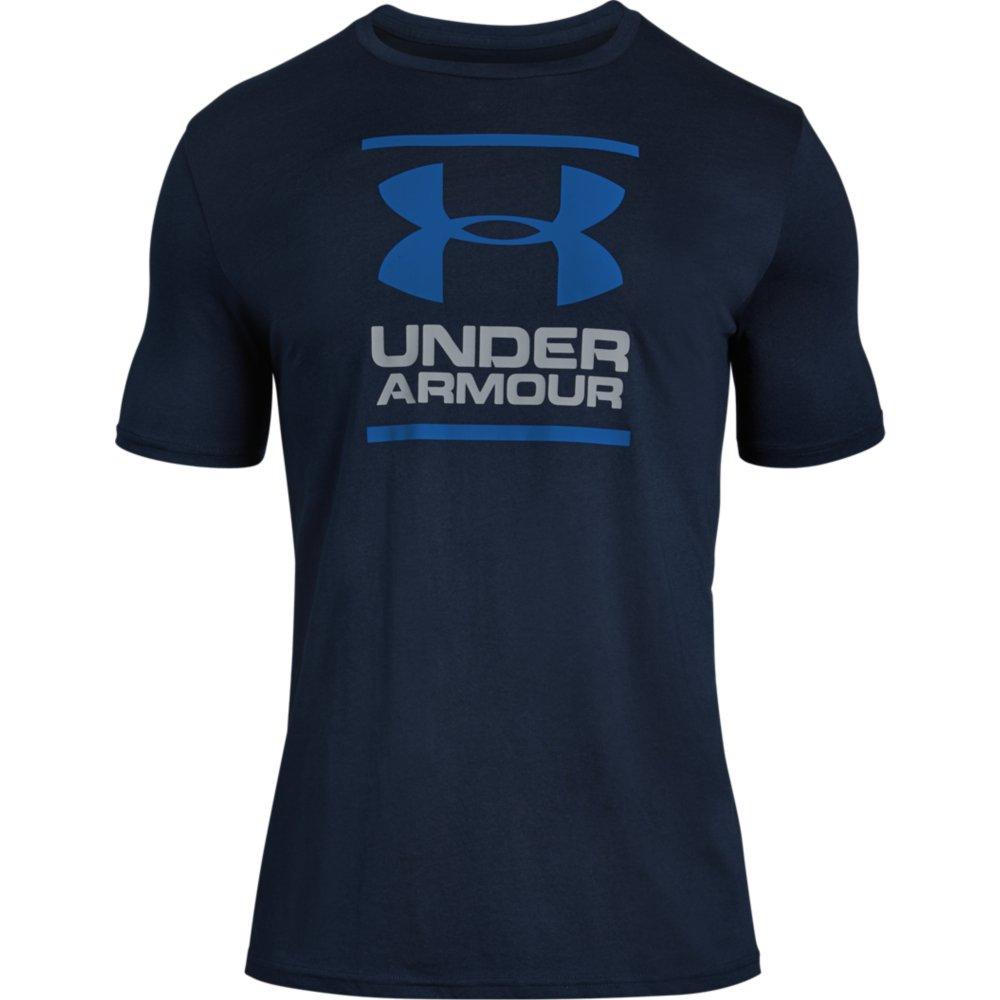 Under Armour Men's GL Foundation Short Sleeve T-Shirt - NAVY Thumbnail View 4