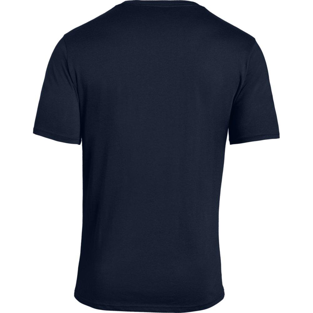 Under Armour Men's GL Foundation Short Sleeve T-Shirt - NAVY Thumbnail View 5
