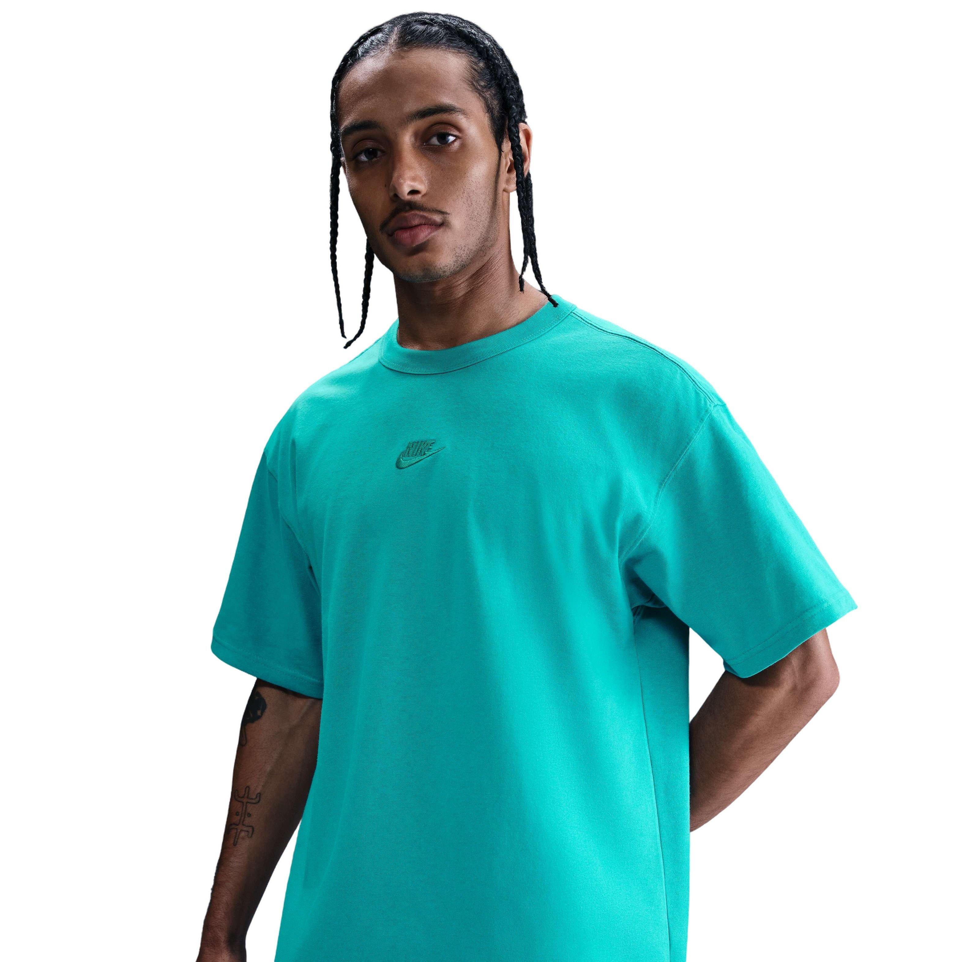 Nike Men's Sportswear premium Essentials Sustainable Tee - TEAL Thumbnail View 1