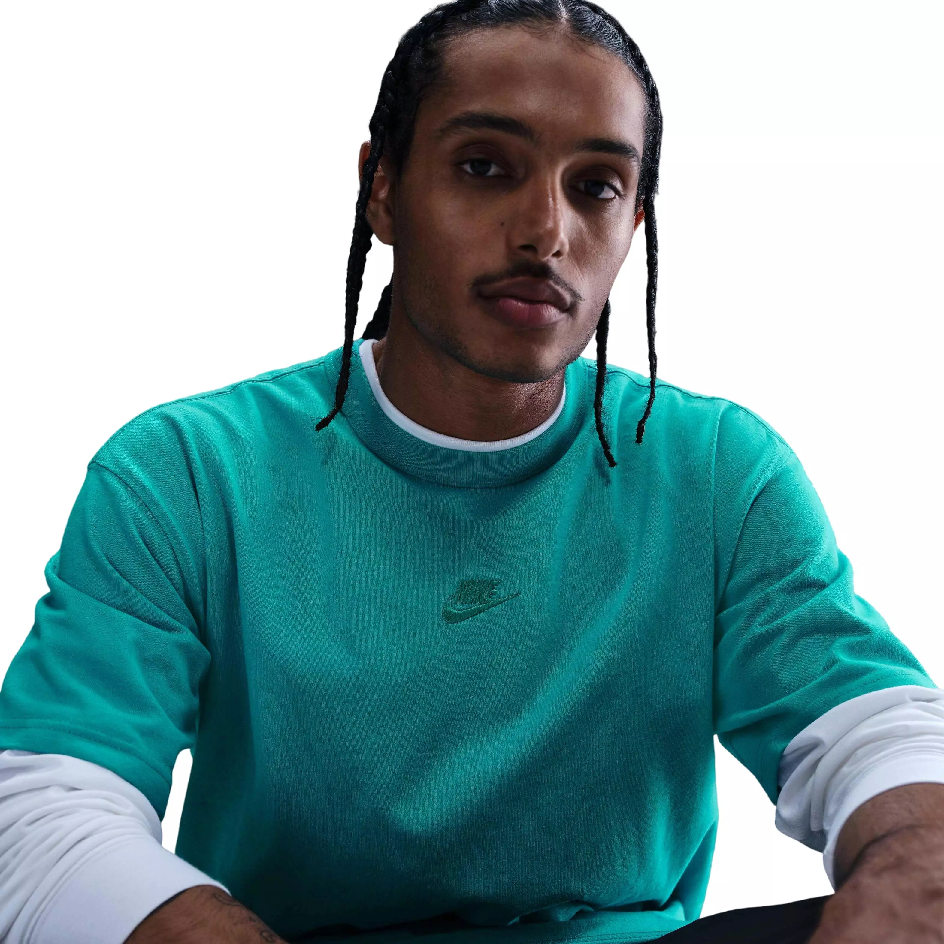 Nike Men's Sportswear premium Essentials Sustainable Tee - TEAL