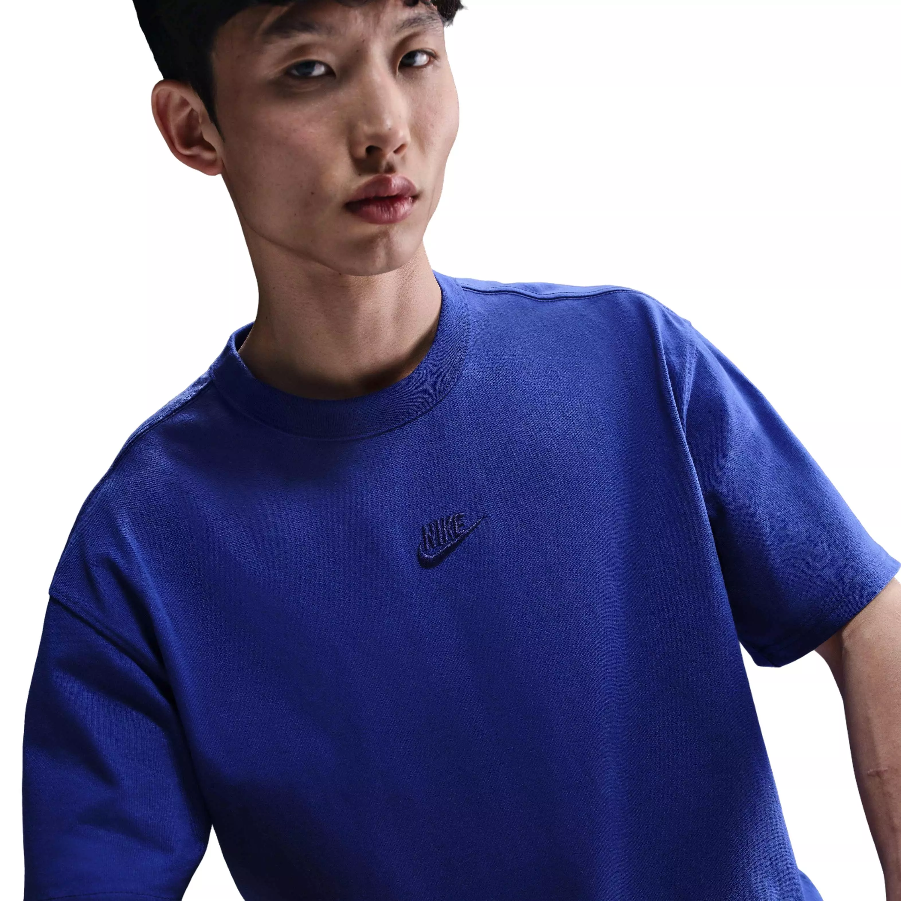 Nike Men's Sportswear premium Essentials Sustainable Tee - DK PURPLE