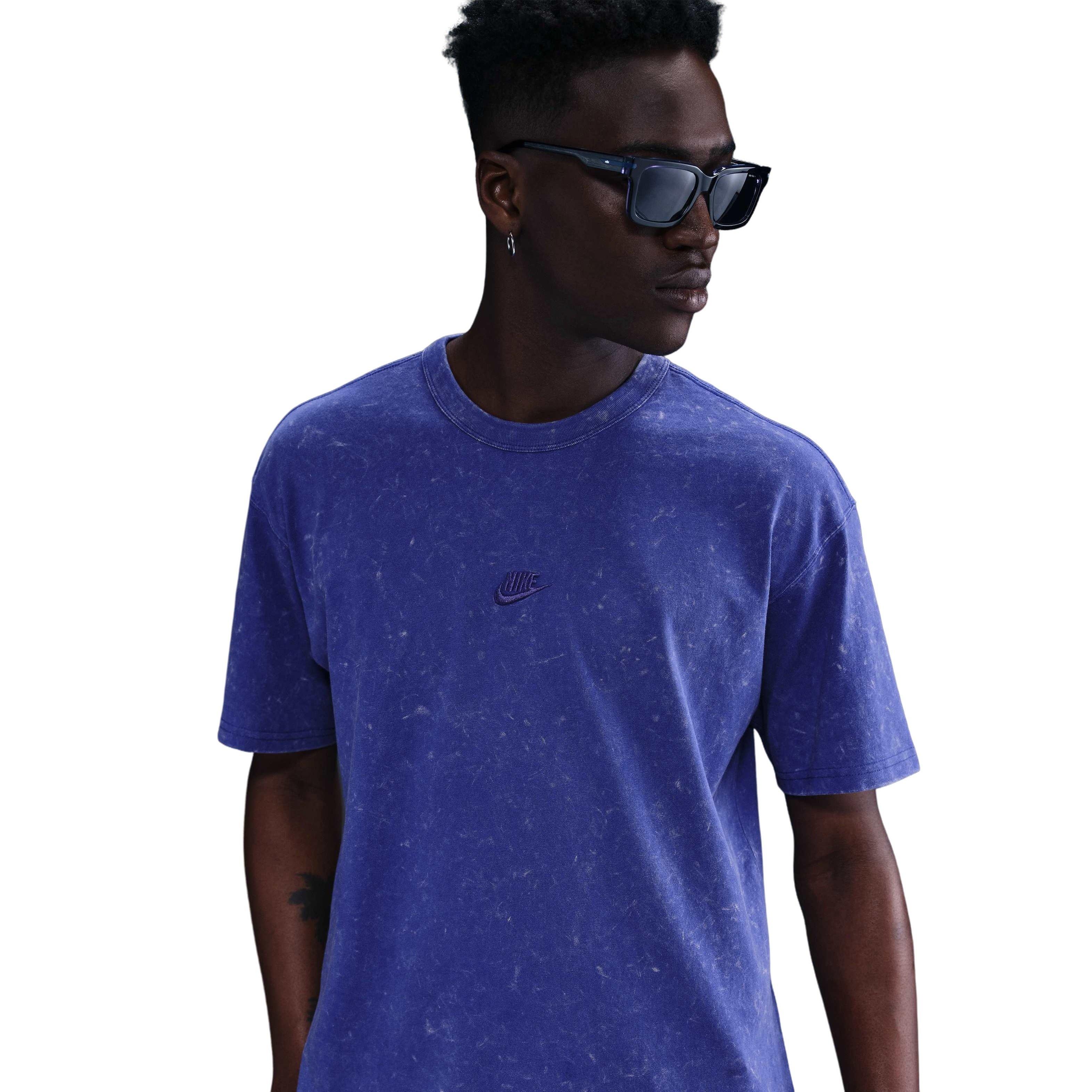Nike Men's Sportswear M90 SSNL Premium Essential S25 Tee - PURPLE Thumbnail View 1
