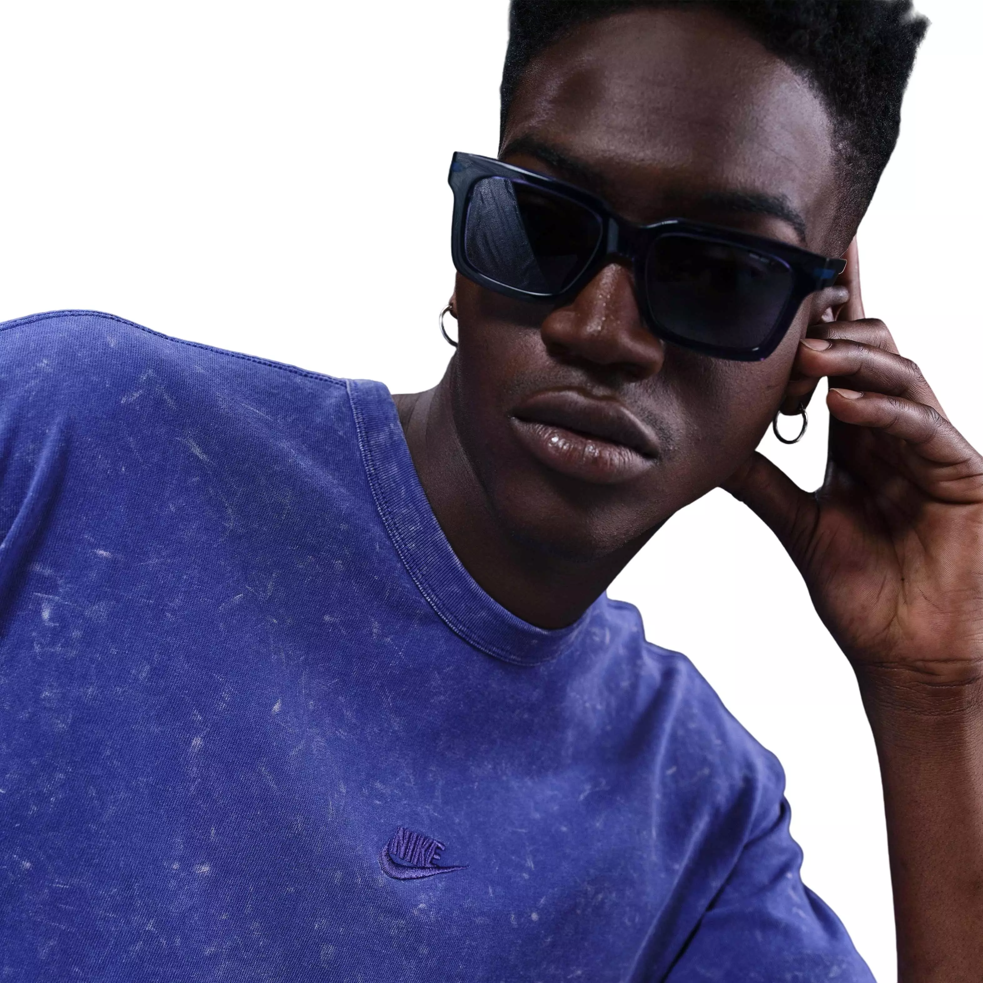 Nike Men's Sportswear M90 SSNL Premium Essential S25 Tee - PURPLE