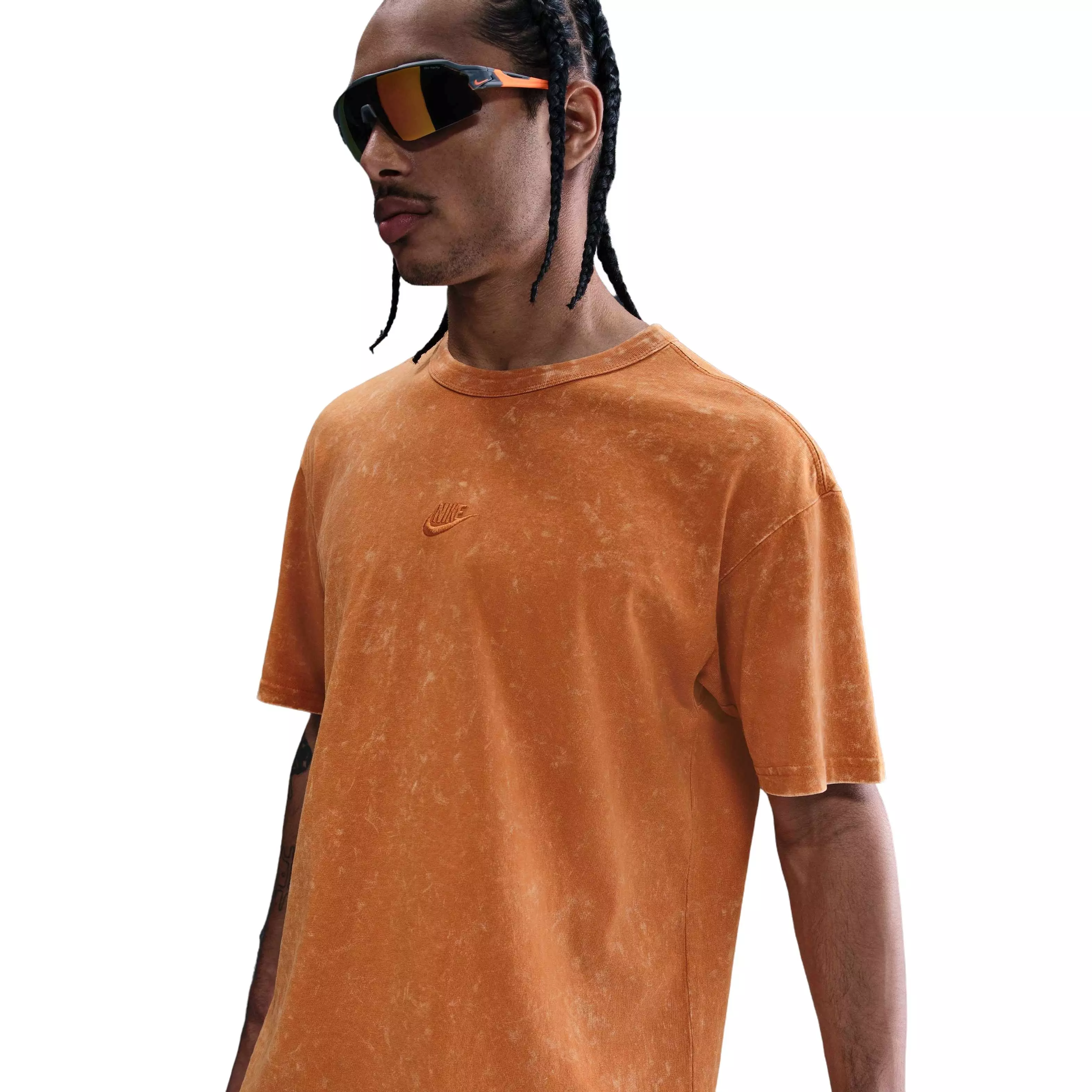 Nike Men's Sportswear M90 SSNL Premium Essential S25 Tee - ORANGE