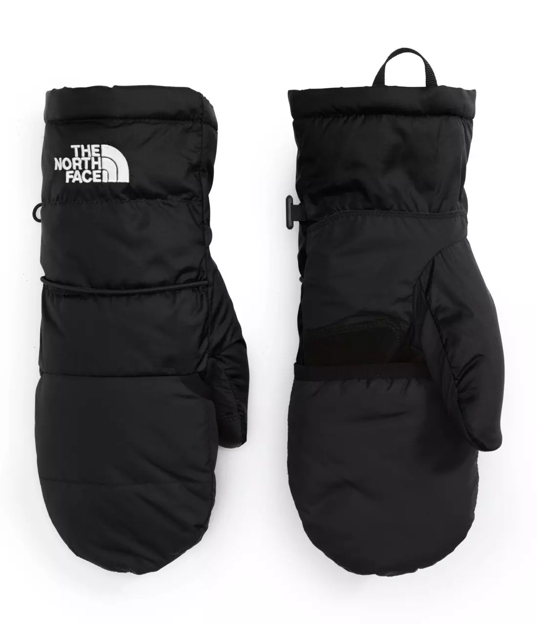 The North Face Nuptse Convertible Mittens - Black - BLACK