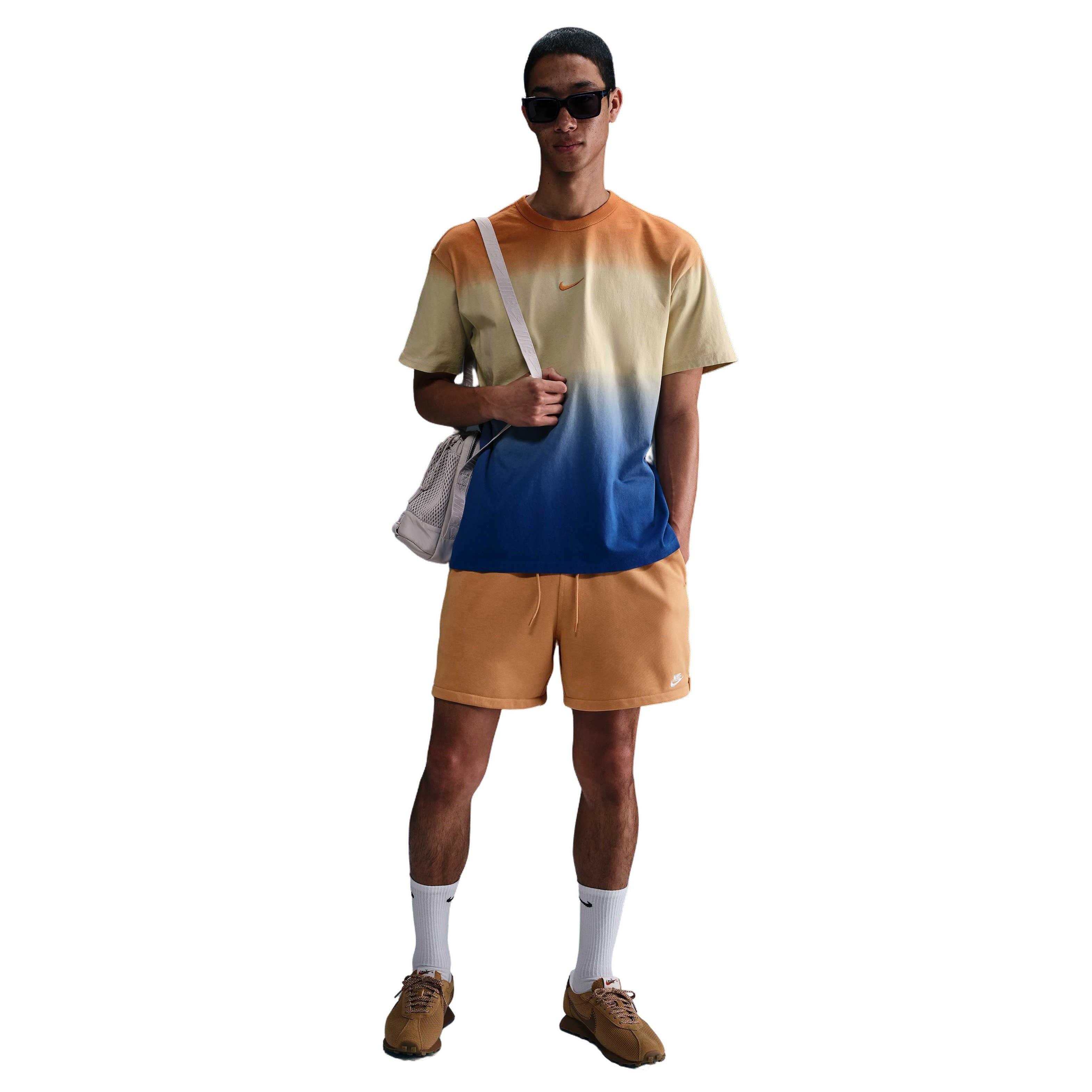 Nike Men's Sportswear Premium Essentials Max90 T-Shirt - ORANGE Thumbnail View 1