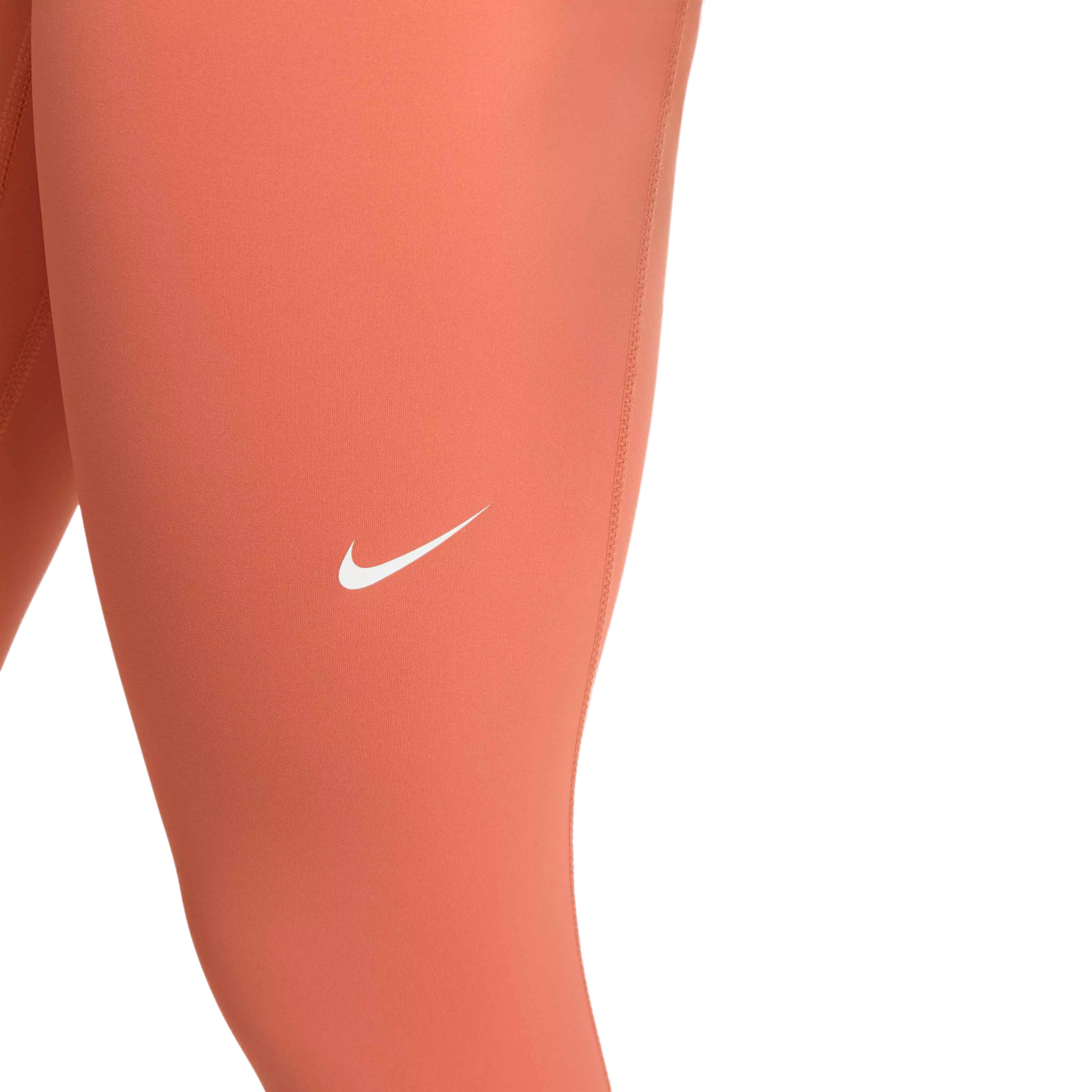 Nike Women's Pro 365 Tight Mid-Rise Crop Leggings - ORANGE