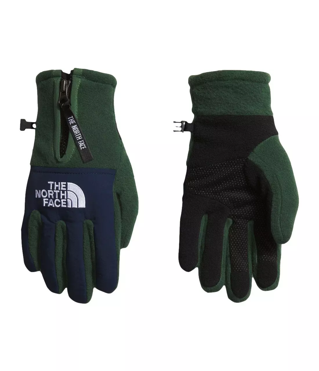 The North Face Denali Etip Gloves - Dark Green - DARK GREEN