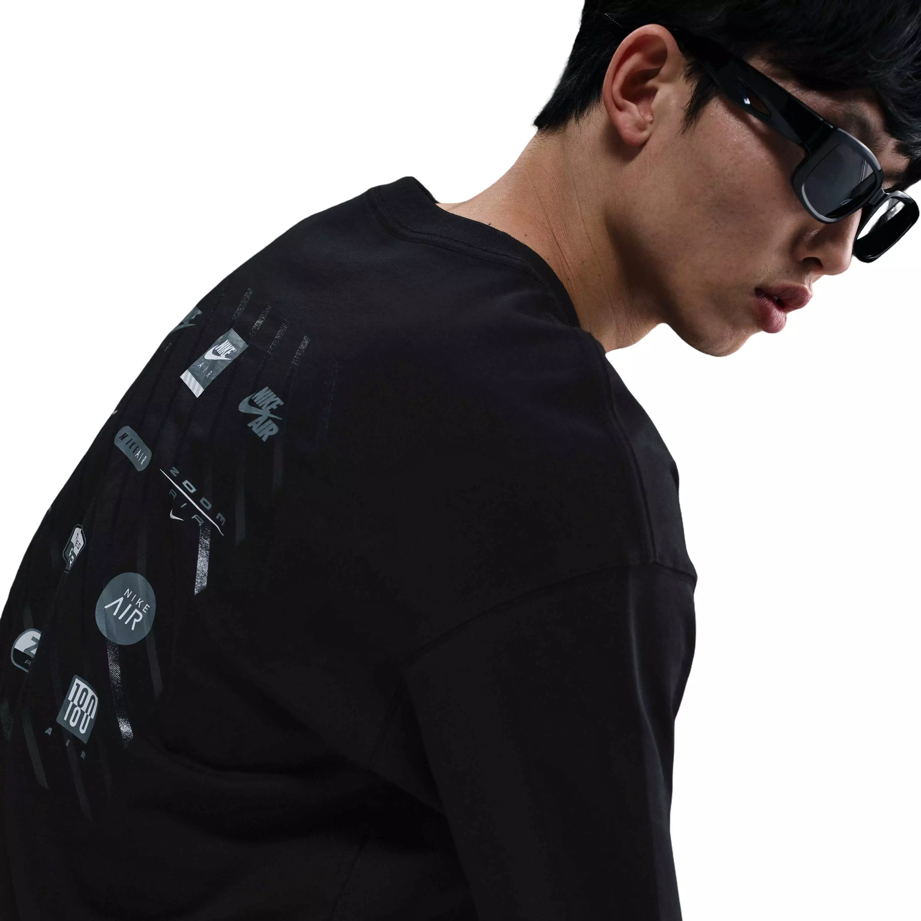 Nike Air Men's Sportswear Premium M90 Tee - BLACK