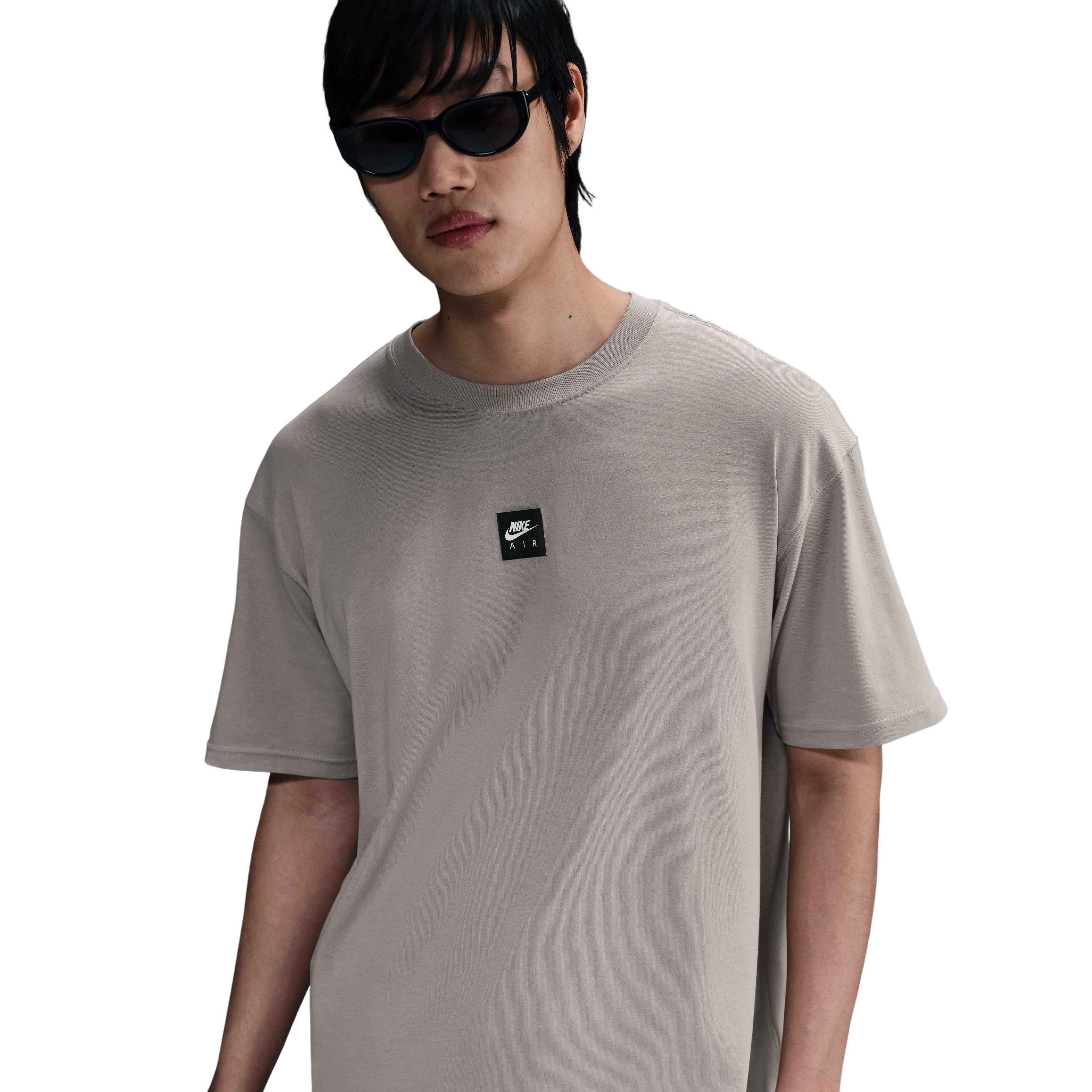 Nike Air Men's Sportswear Premium M90 Tee - GREY Thumbnail View 1